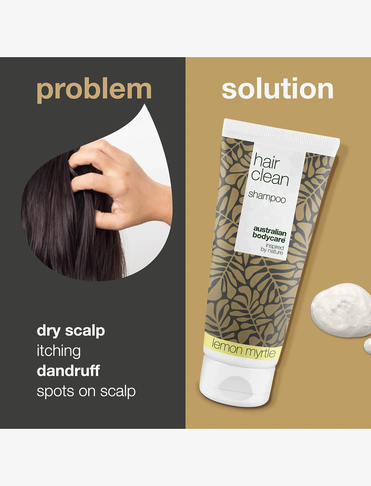 Australian Bodycare - Hair Clean Lemon Myrtle 200 ml - shampoo - clear - 1