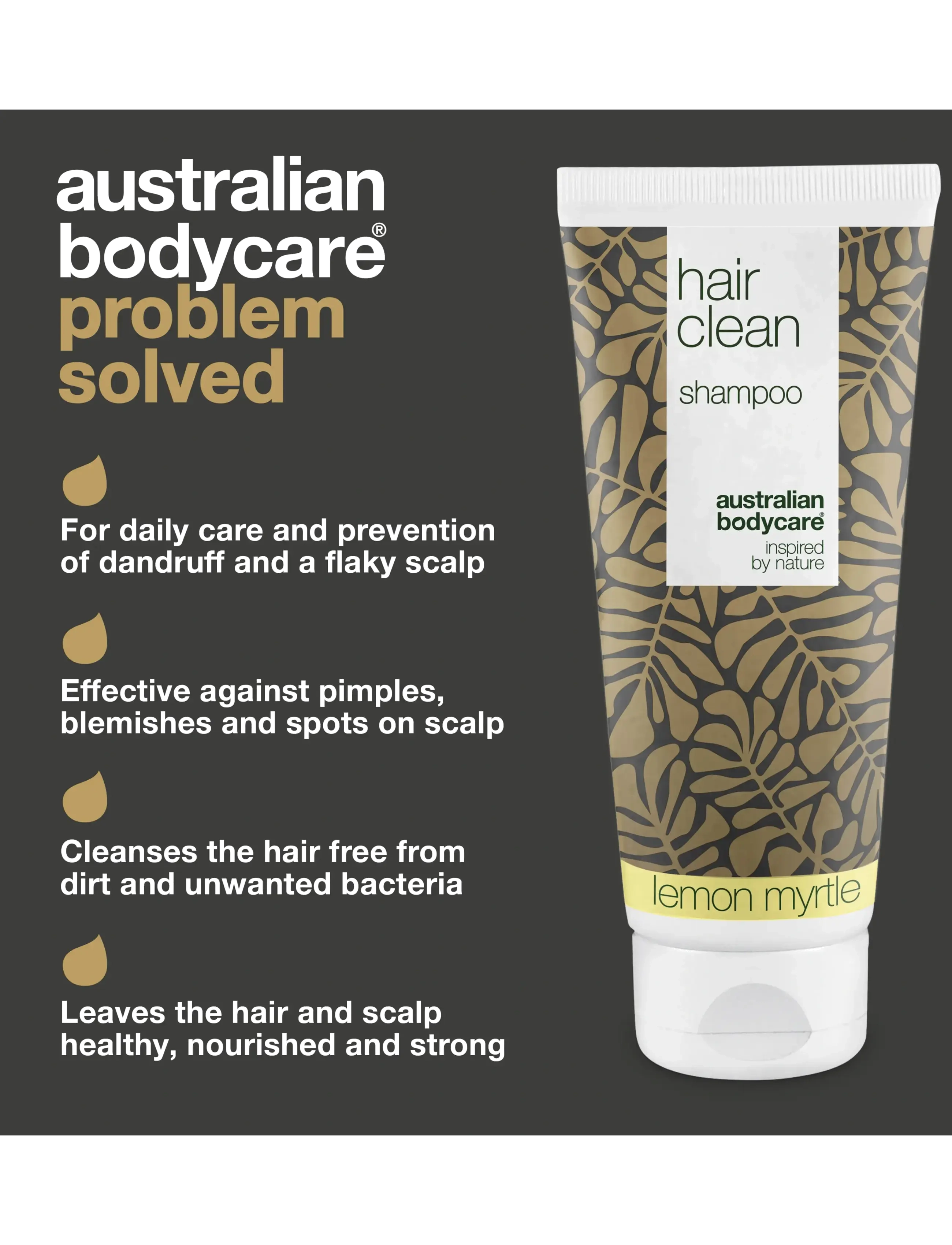 Australian Bodycare - Hair Clean Lemon Myrtle 200 ml - Šampūnas - clear - 2