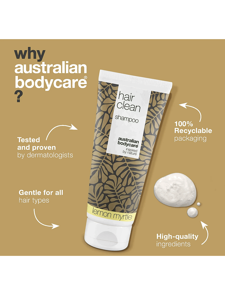 Australian Bodycare - Hair Clean Lemon Myrtle 200 ml - Šampoon - clear - 3