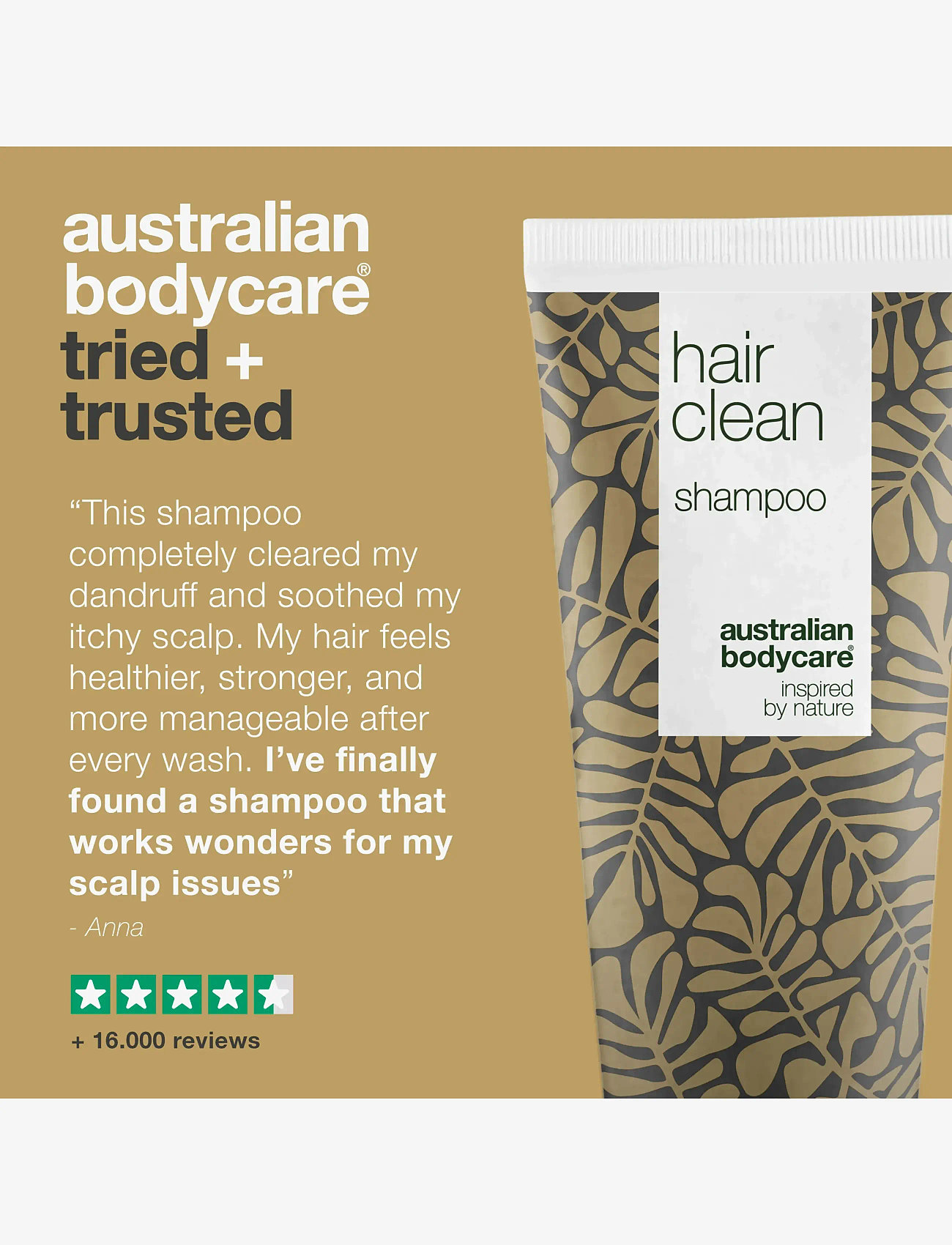 Australian Bodycare - Hair Clean Lemon Myrtle 200 ml - shampoo - clear - 4