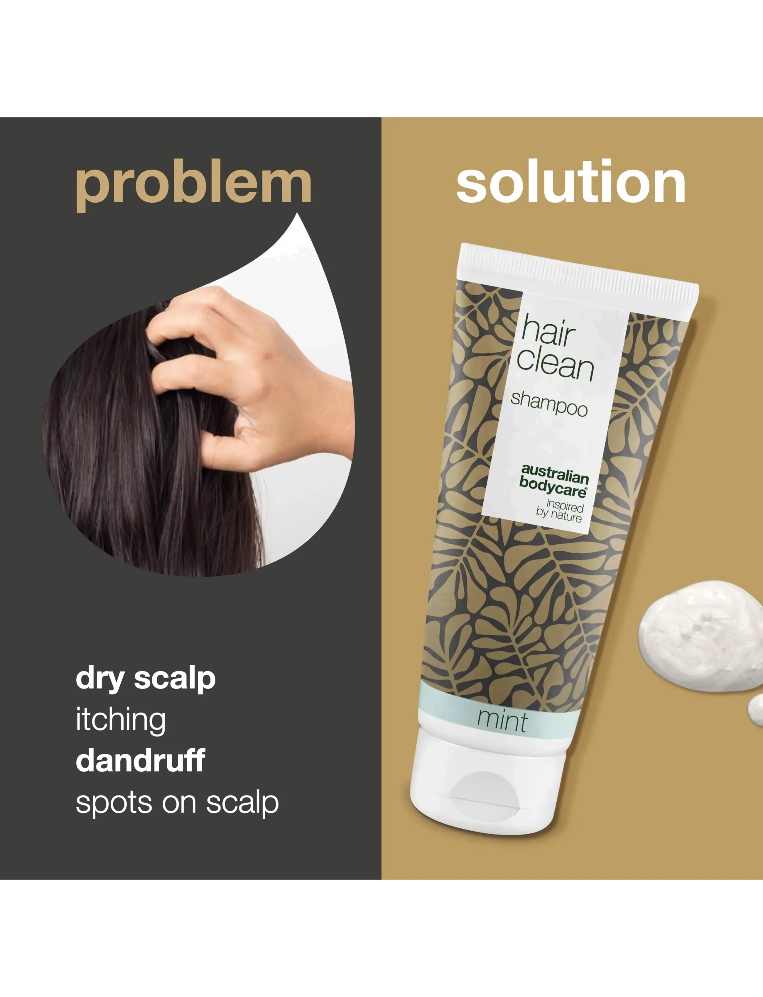 Australian Bodycare - Hair Clean Mint 200 ml - shampo - clear - 1