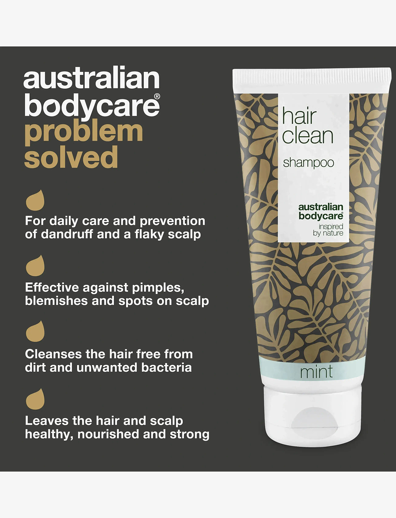 Australian Bodycare - Hair Clean Mint 200 ml - shampoo - clear - 2