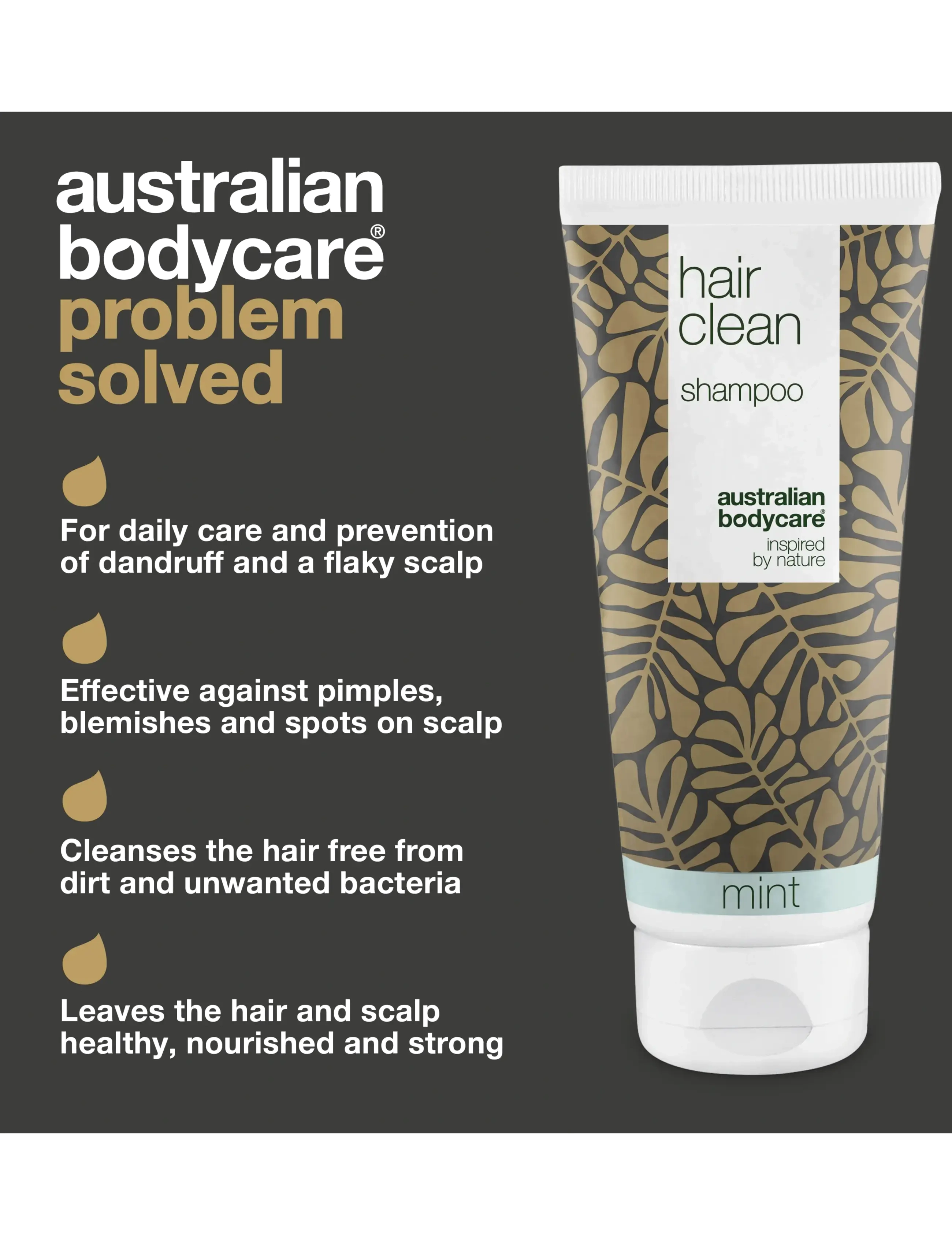 Australian Bodycare - Hair Clean Mint 200 ml - shampo - clear - 2