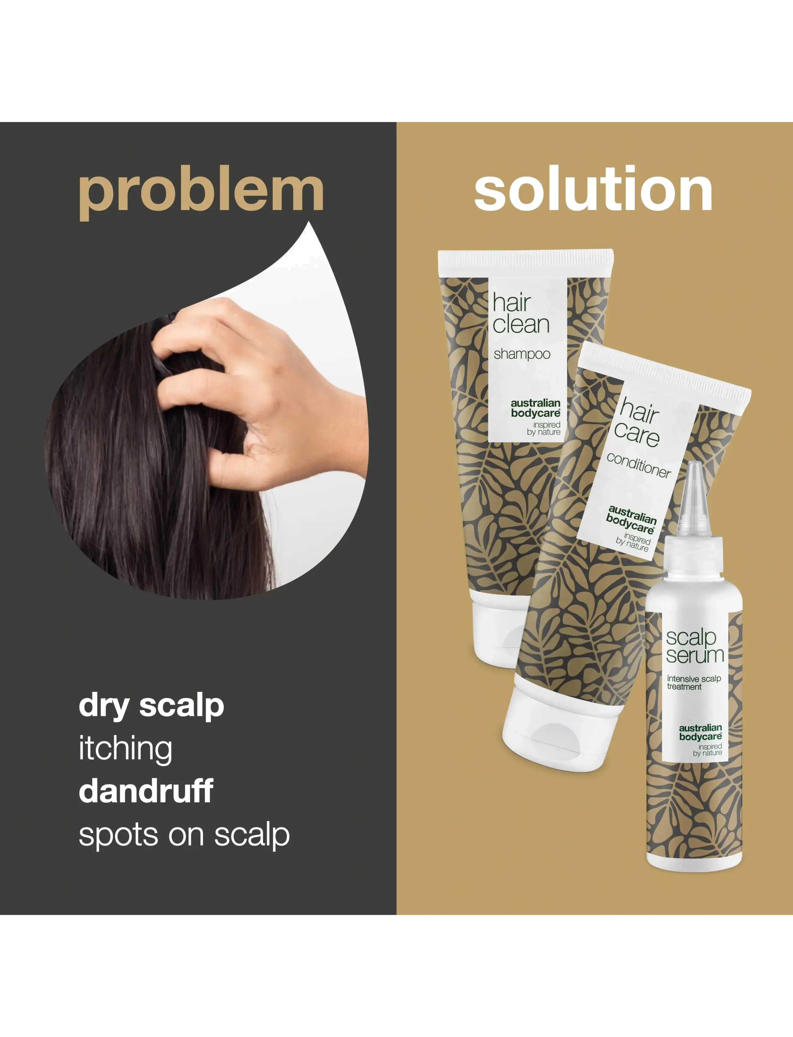 Australian Bodycare - 3 hair products - miehille - clear - 1