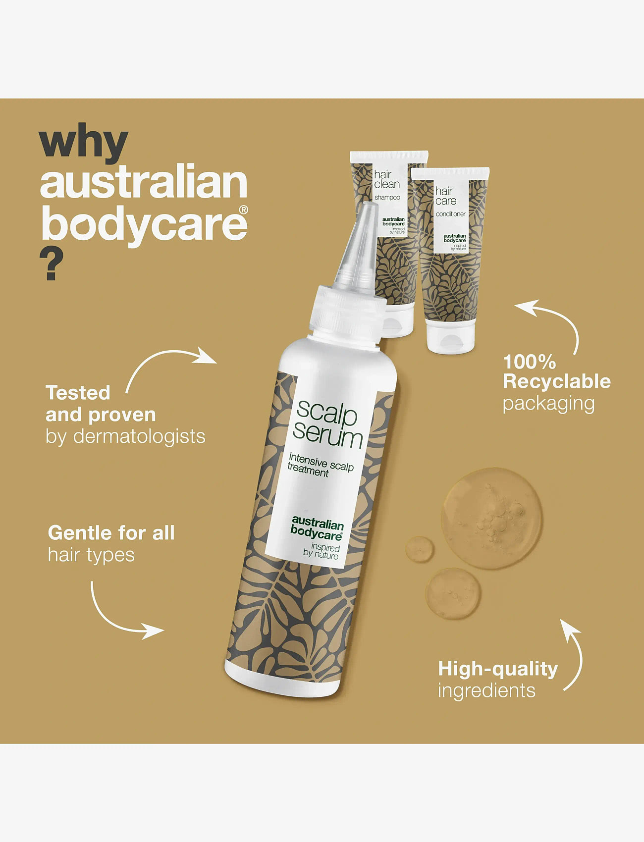 Australian Bodycare - 3 hair products - giftset - clear - 3
