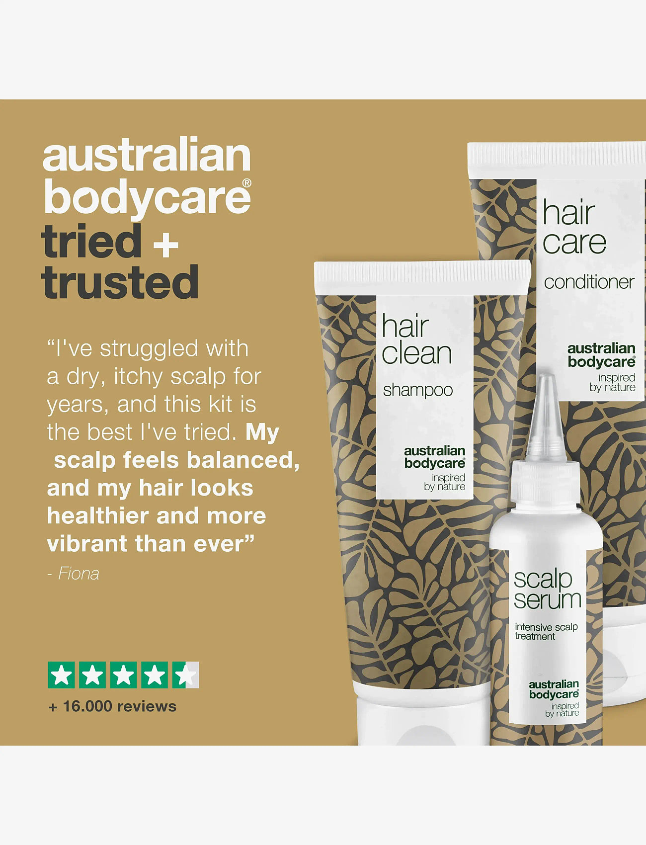 Australian Bodycare - 3 hair products - giftset - clear - 4