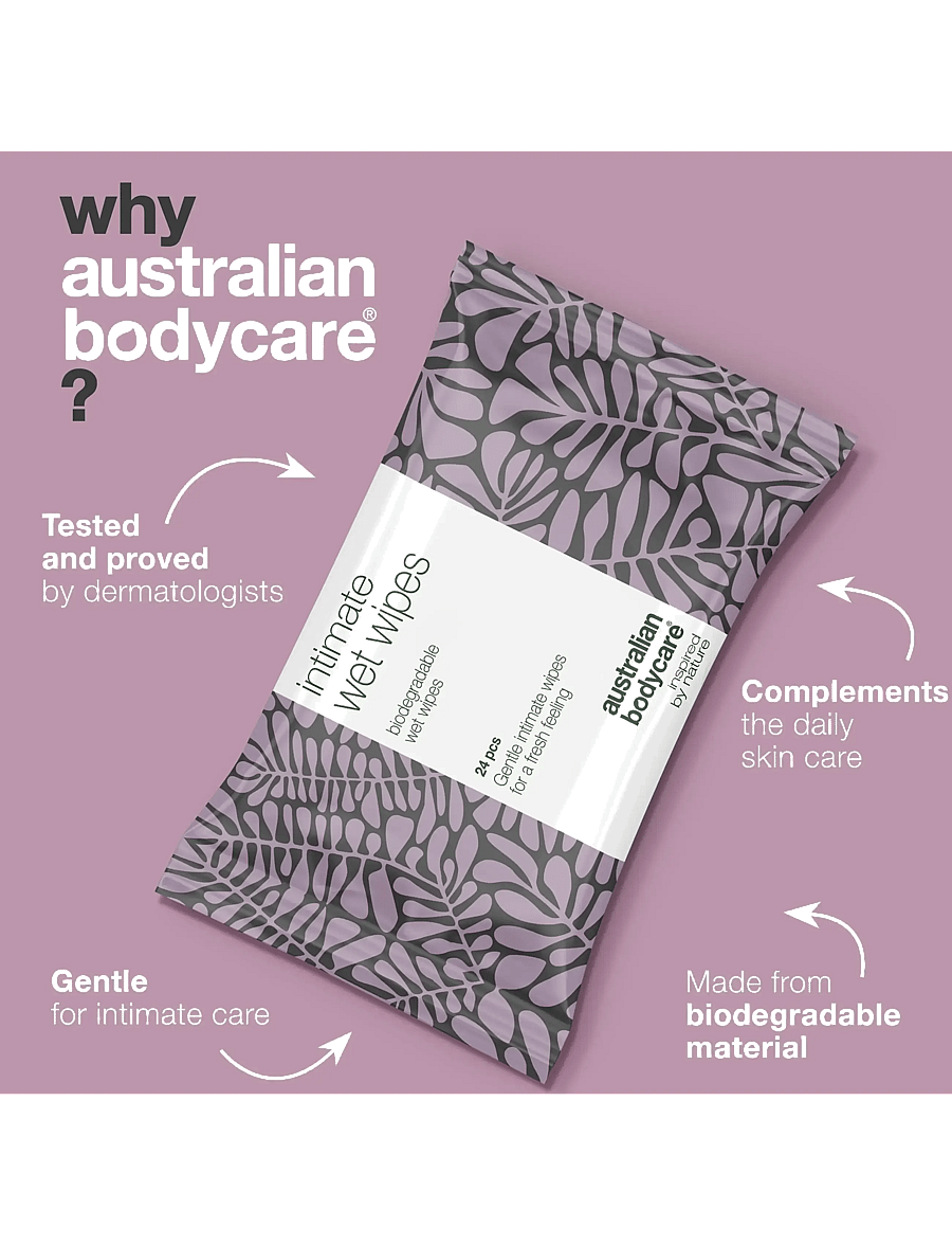 Australian Bodycare - Intim Wet Wipes 24pcs - intiimpesu - clear - 3