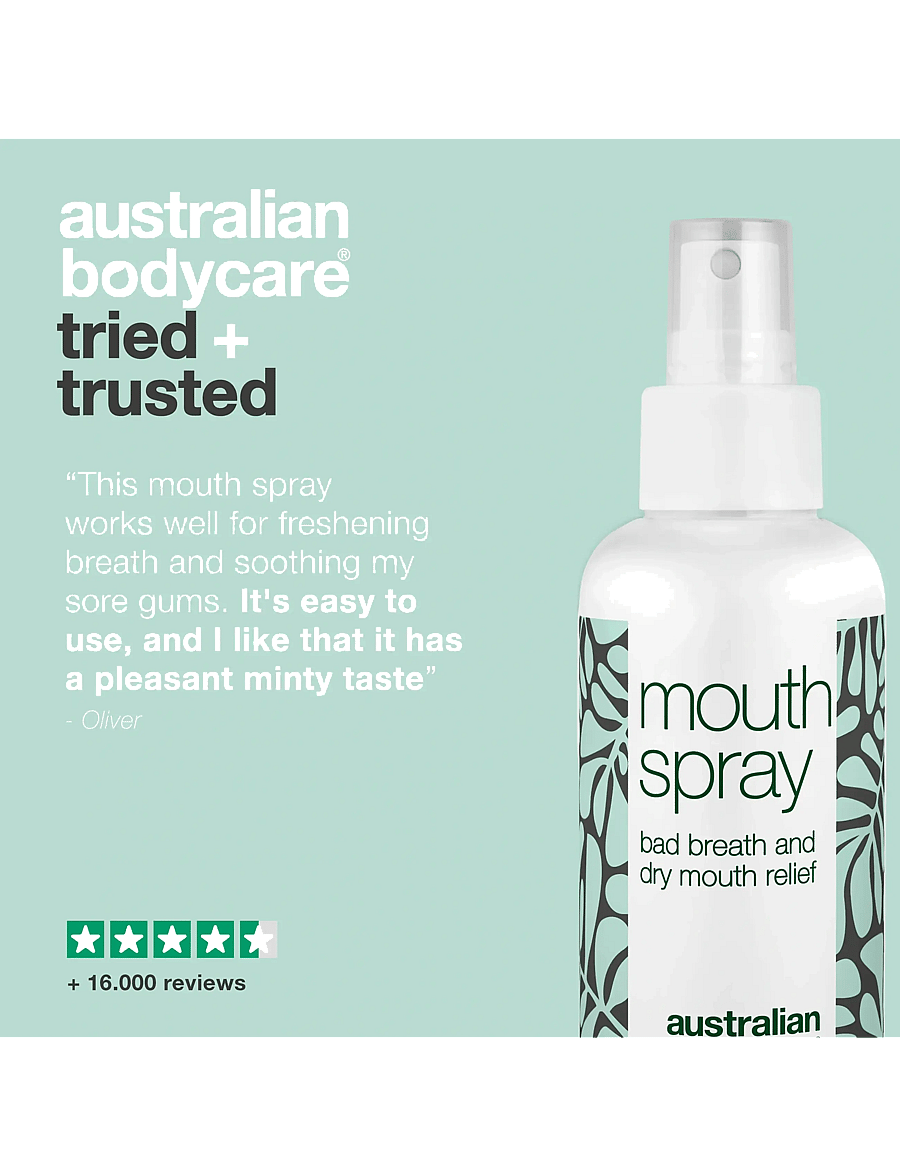 Australian Bodycare - Mouth spray with freshmint 100ml - suuveed - clear - 4