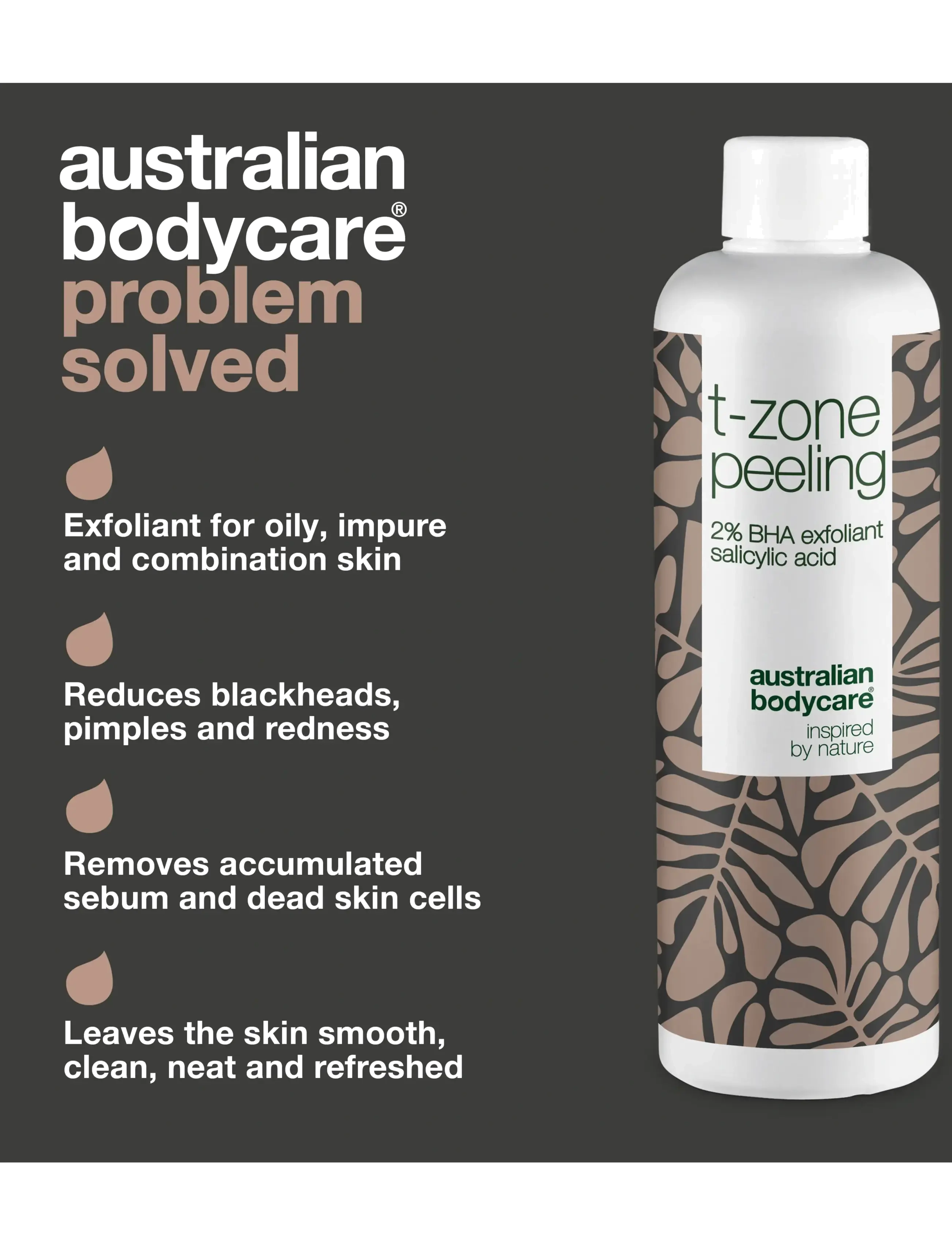 Australian Bodycare - T-zone peeling 150 ml - eksfolierende tonere - / - 2
