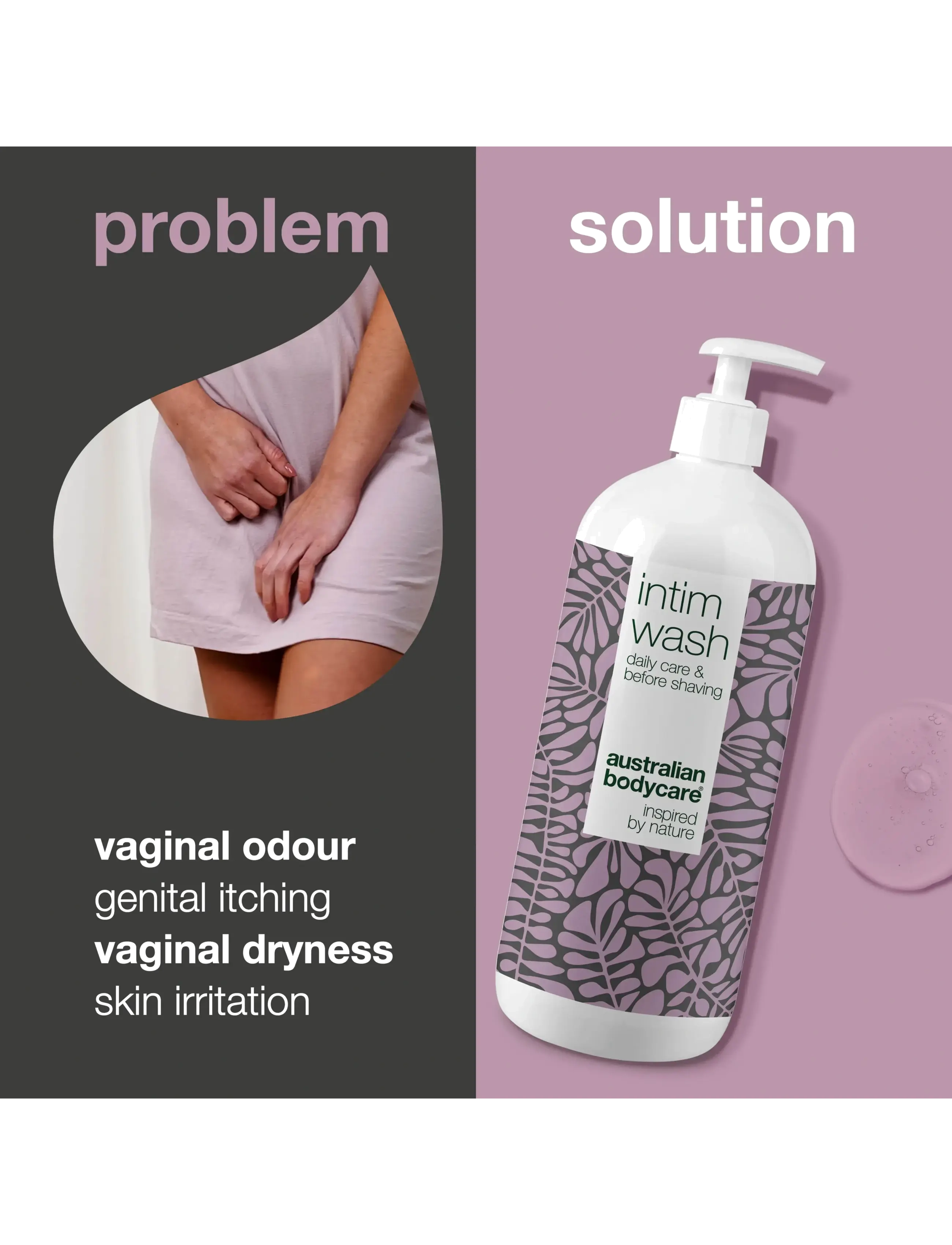 Australian Bodycare - Intim Wash 1000 ml - intīmās higiēnas līdzekļi - clear - 1