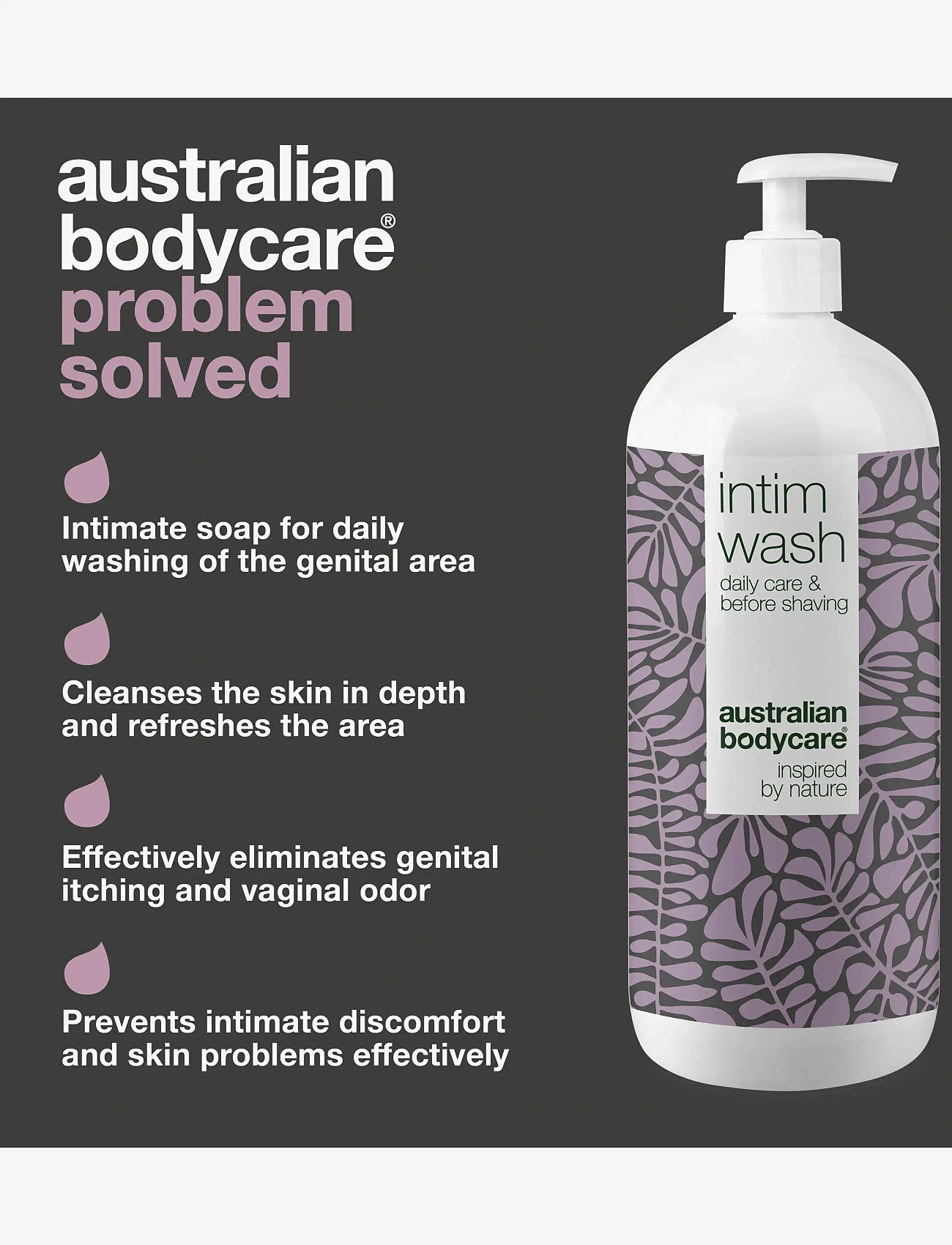 Australian Bodycare - Intim Wash 1000 ml - intimate wash - clear - 2
