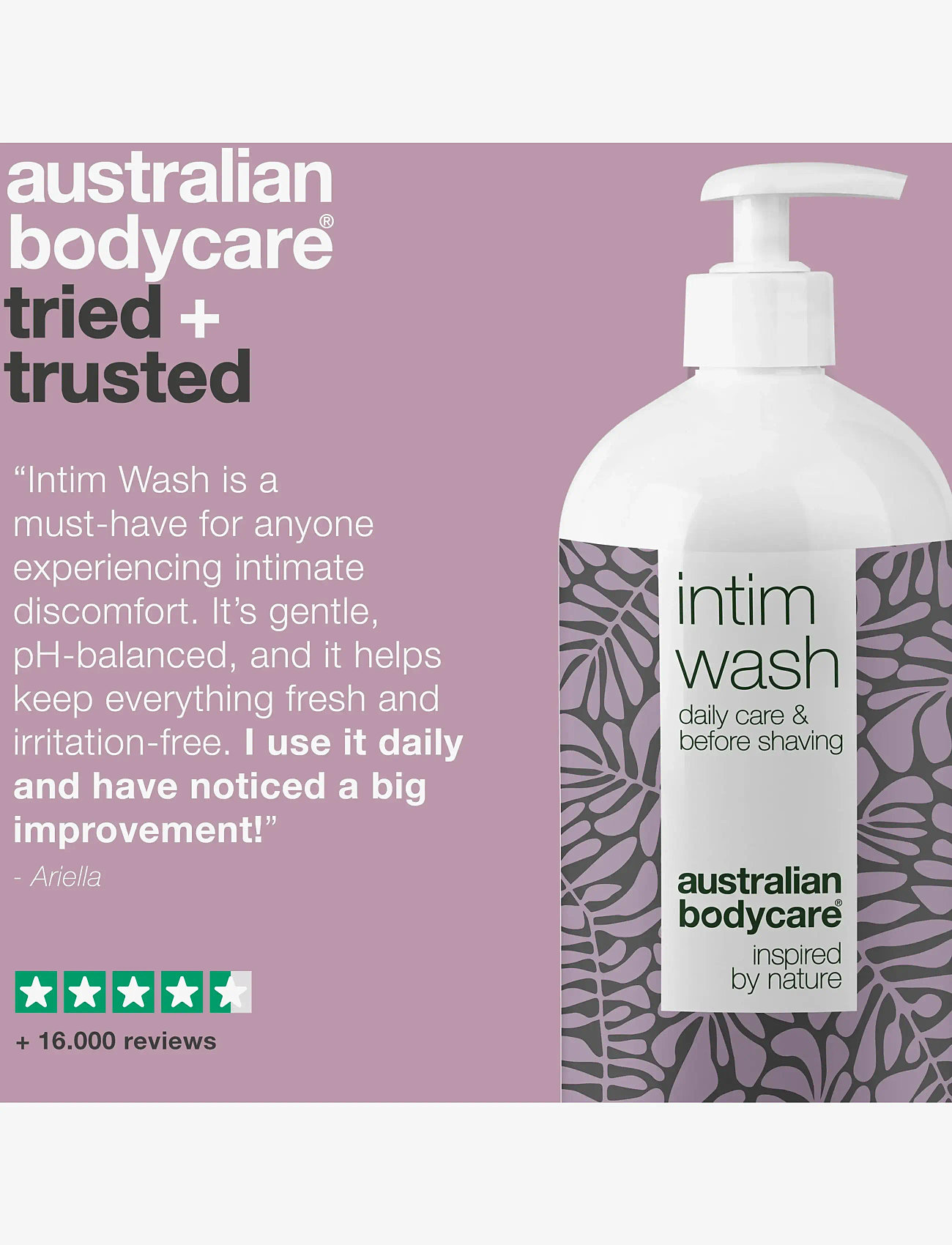Australian Bodycare - Intim Wash 1000 ml - intimate wash - clear - 4