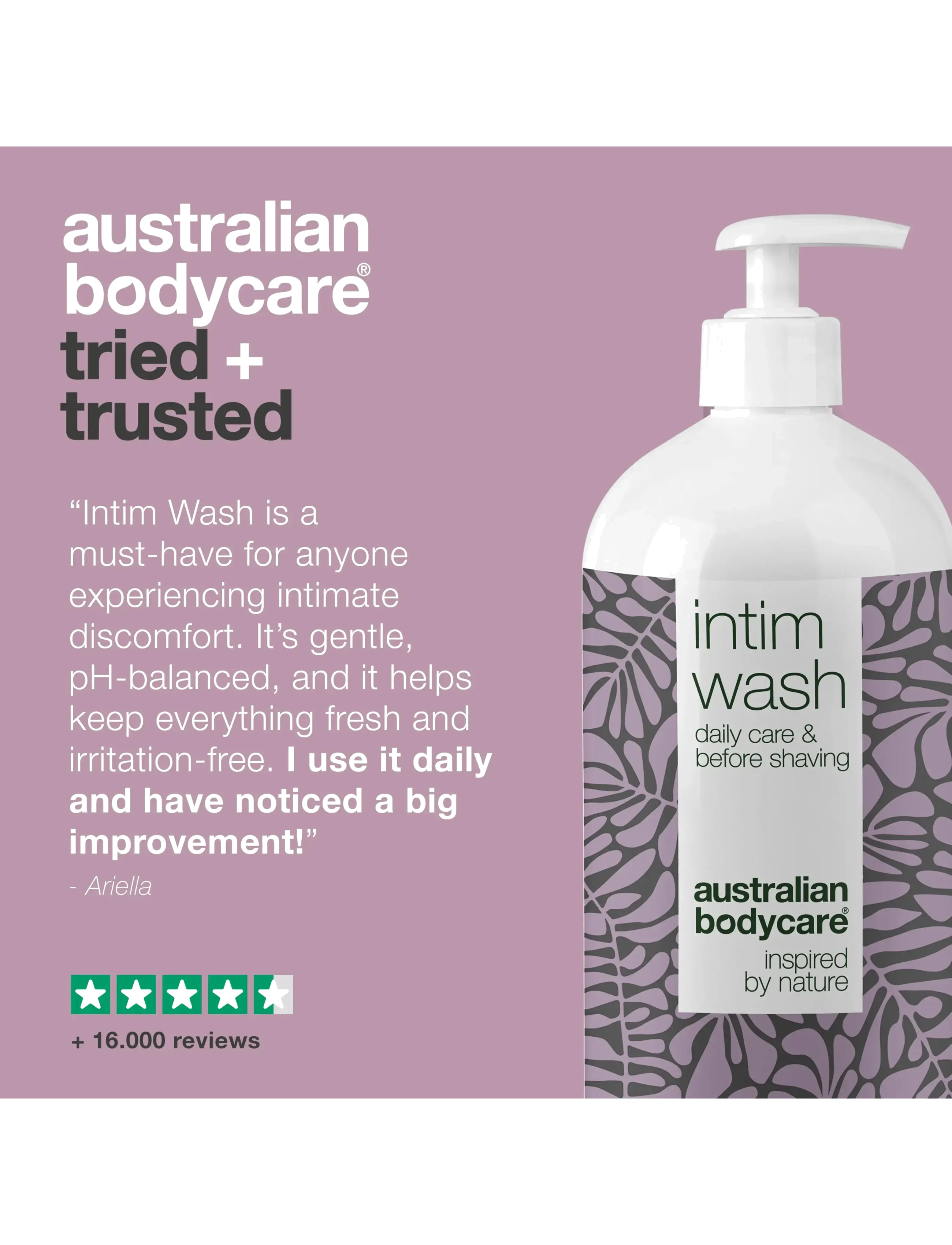 Australian Bodycare - Intim Wash 1000 ml - intīmās higiēnas līdzekļi - clear - 4