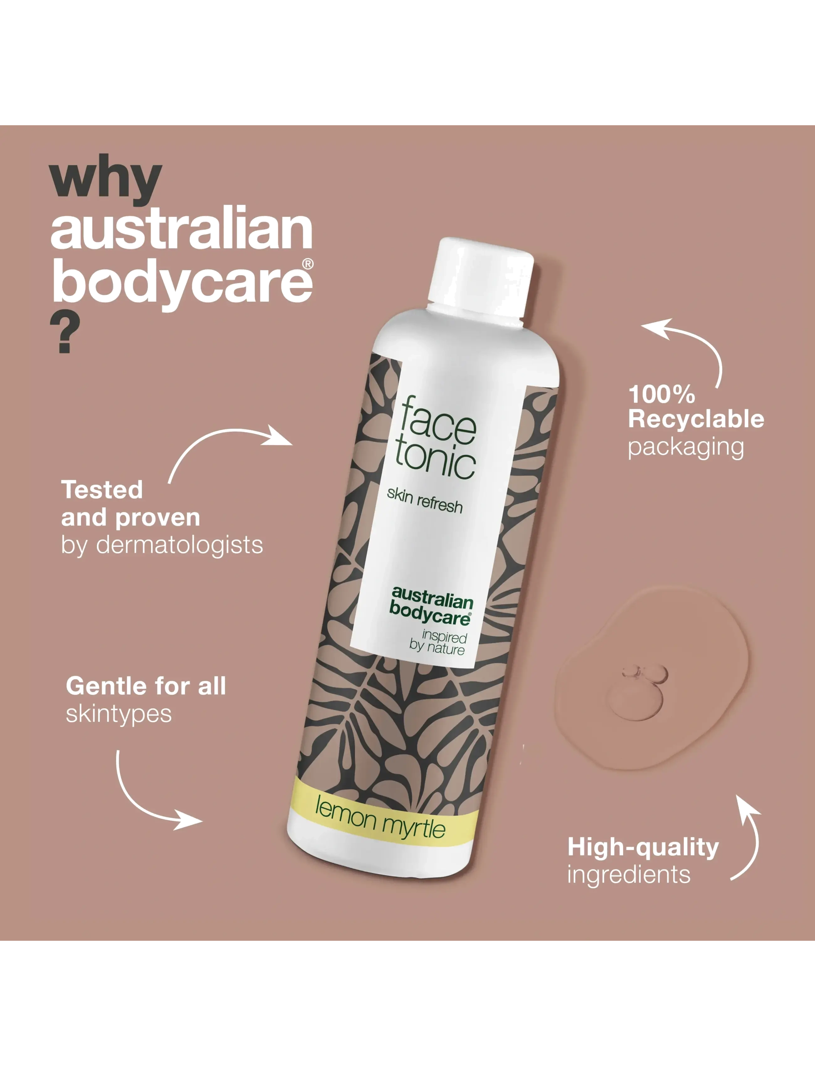 Australian Bodycare - Face Tonic lemon Myrtle 150 ml - rakagefandi tóner - clear - 3