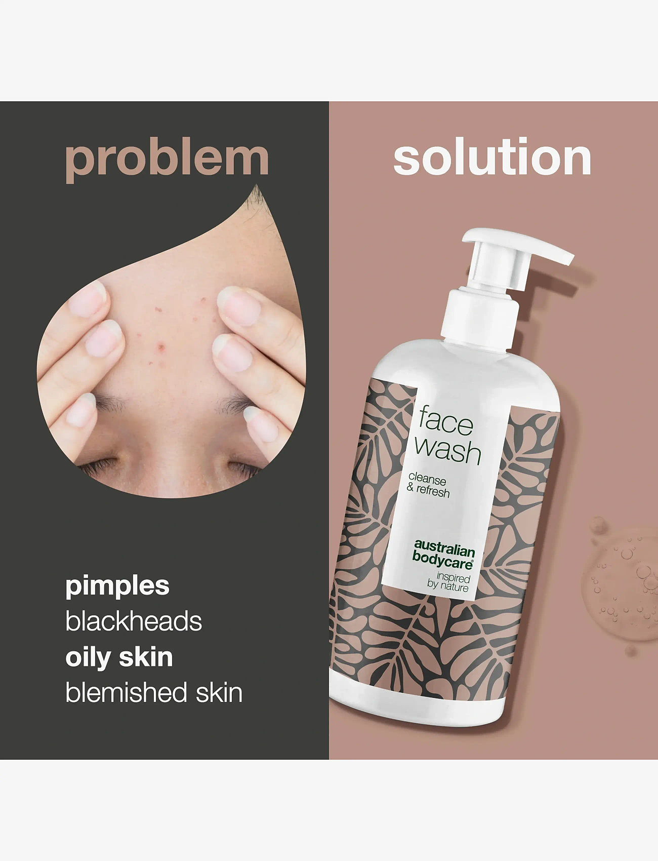 Australian Bodycare - Face Wash 500 ml - rengöringsgel - clear - 1