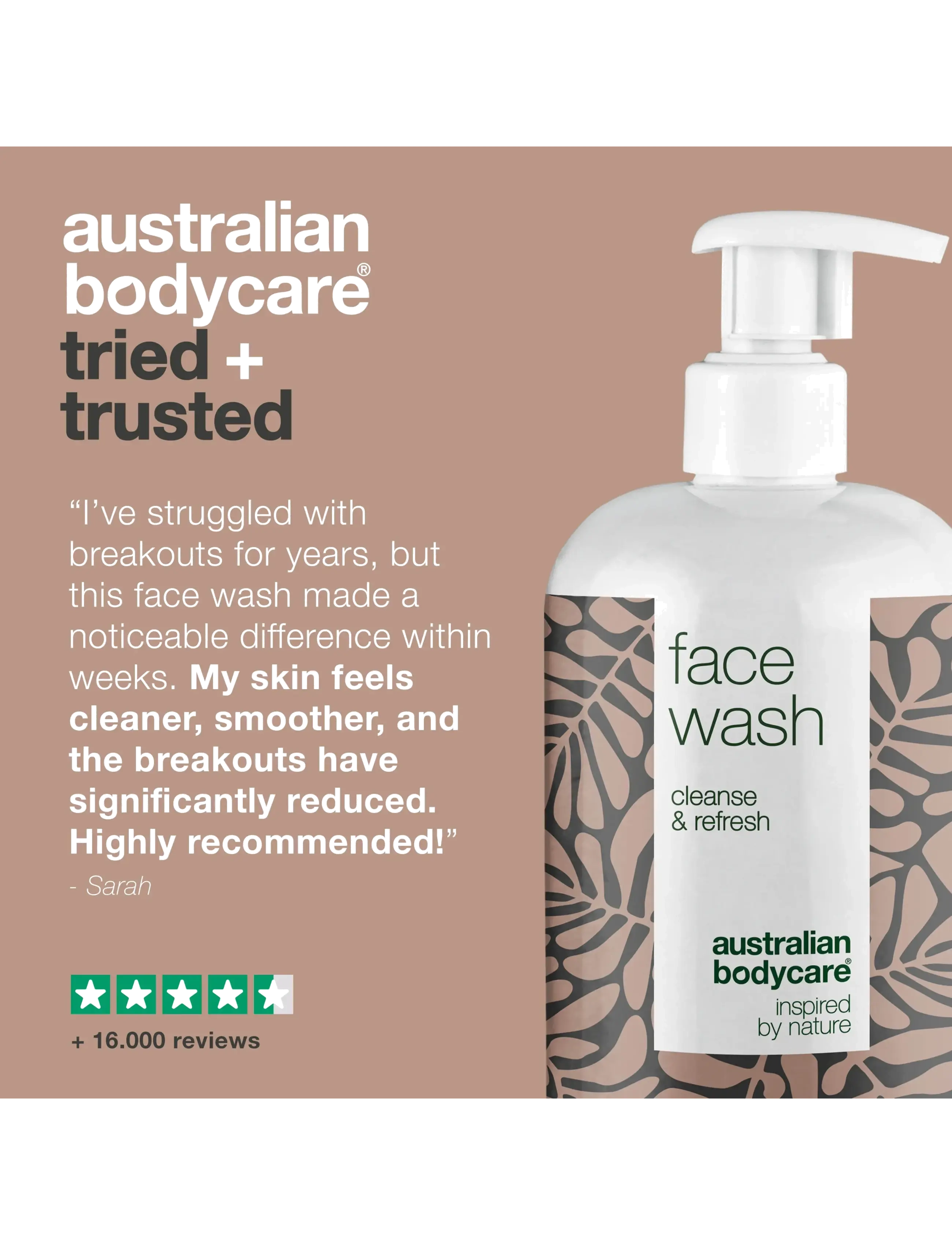 Australian Bodycare - Face Wash 500 ml - puhdistusgeelit - clear - 4