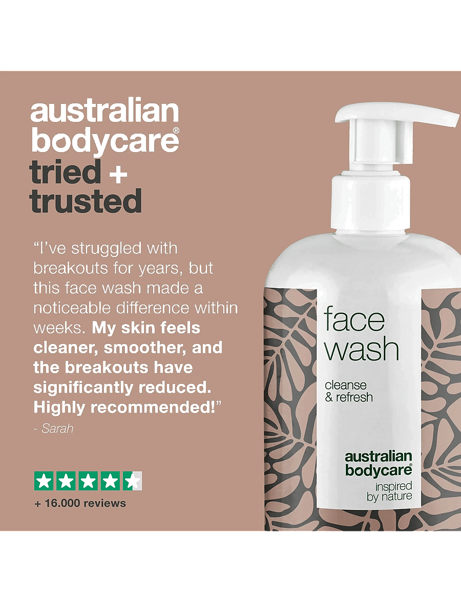 Australian Bodycare - Face Wash 500 ml - näopesu - clear - 4