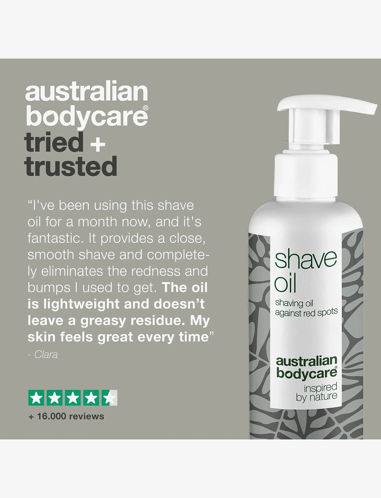 Australian Bodycare - Shave Oil 250 ml - shaving gel - clear - 4