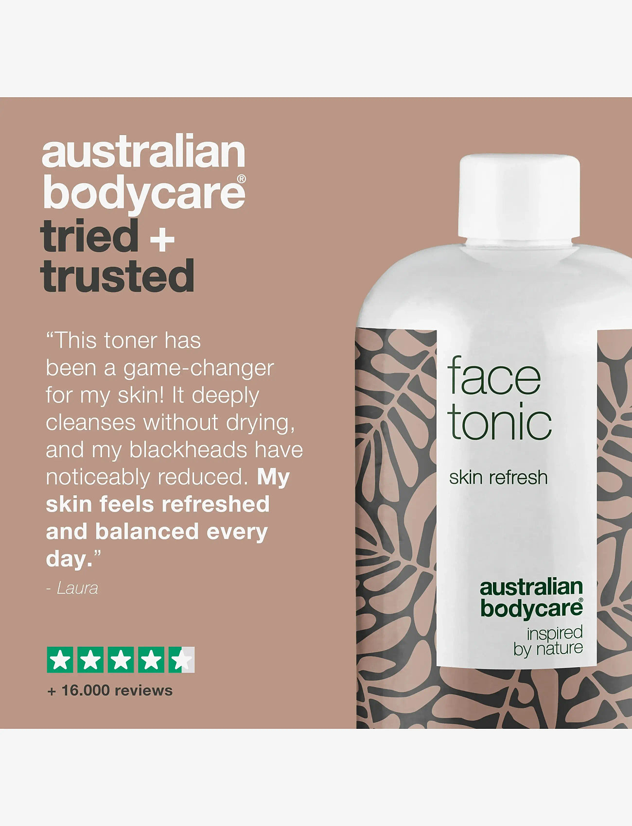 Australian Bodycare - Face Tonic 500 ml - fugtgivende tonere - clear - 4