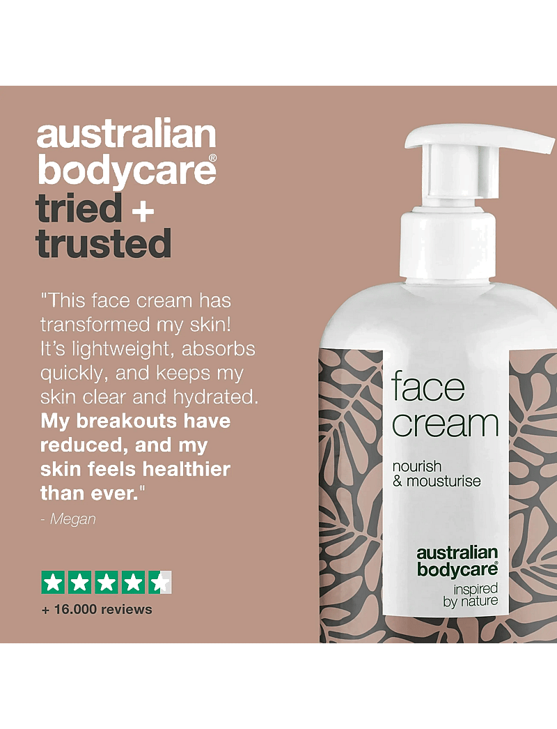 Australian Bodycare - Face Cream 500 ml - päevakreemid - clear - 4