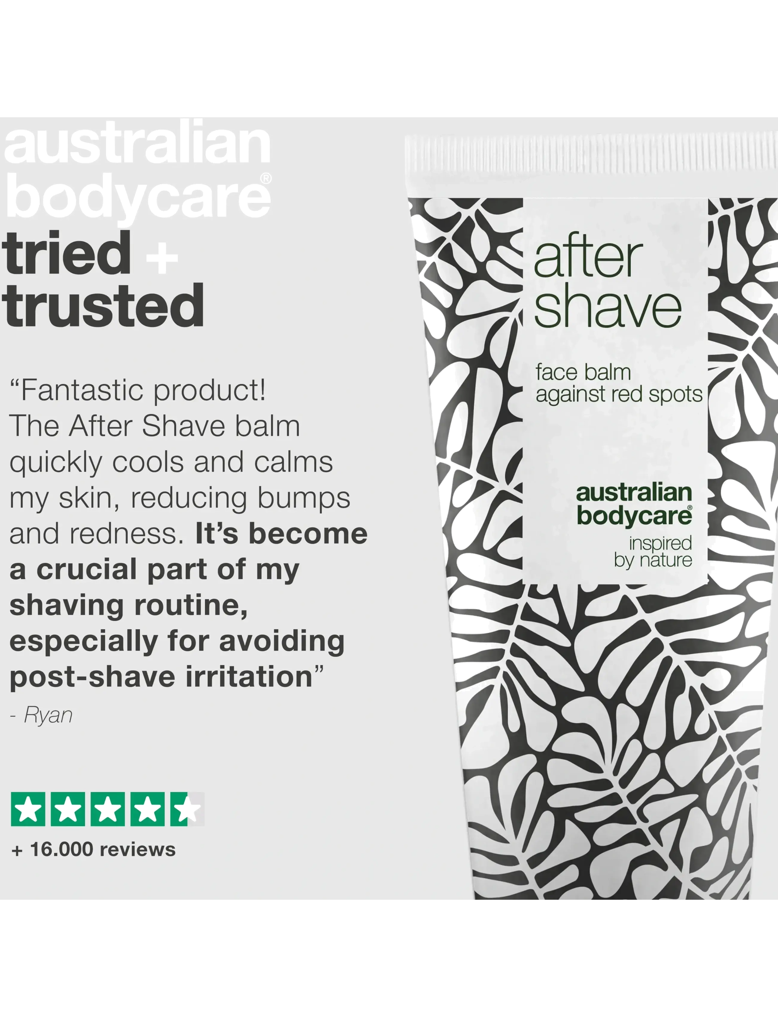 Australian Bodycare - After Shave Men 200 ml - pēc skūšanās - clear - 4