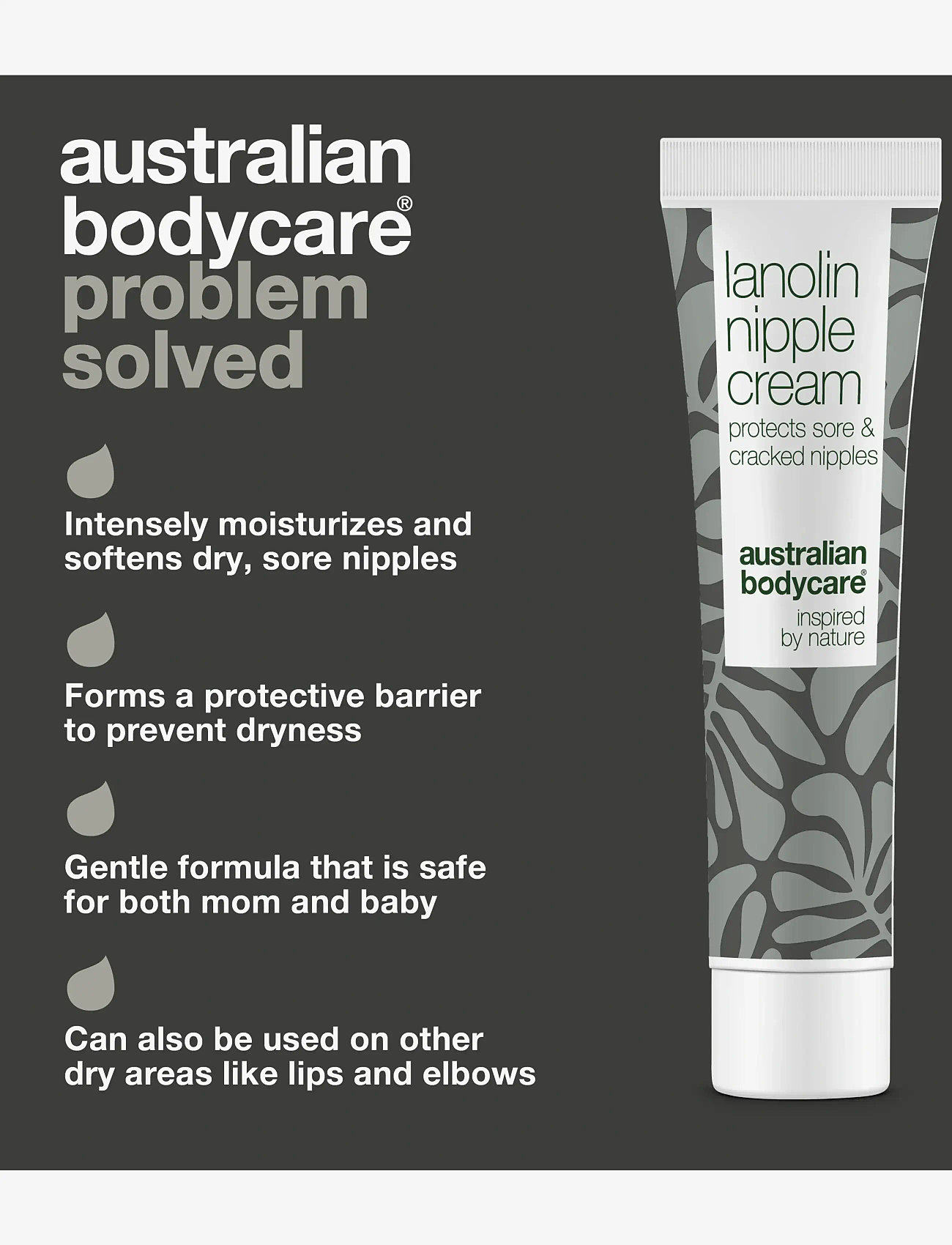 Australian Bodycare - Lanolin nipple creme 30 ml - lotion & cream - clear - 2