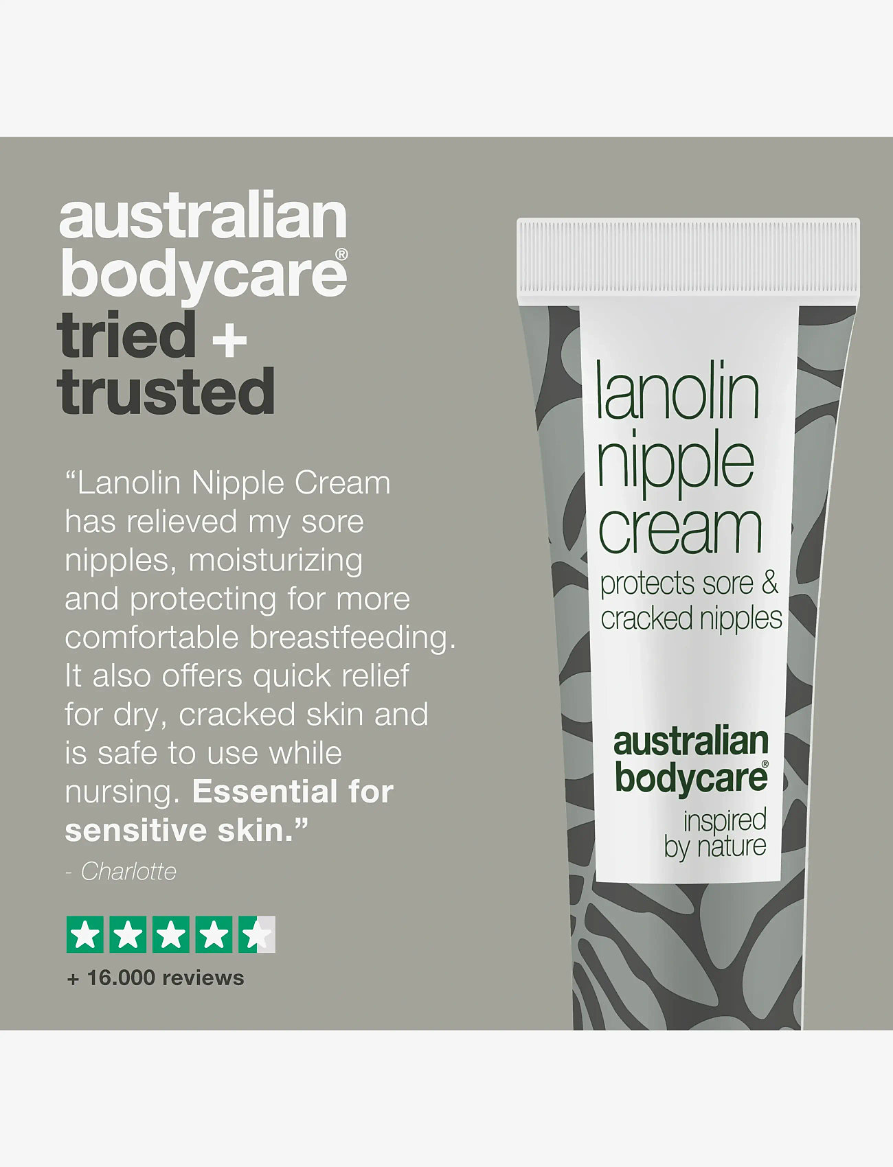 Australian Bodycare - Lanolin nipple creme 30 ml - lotion & cream - clear - 4