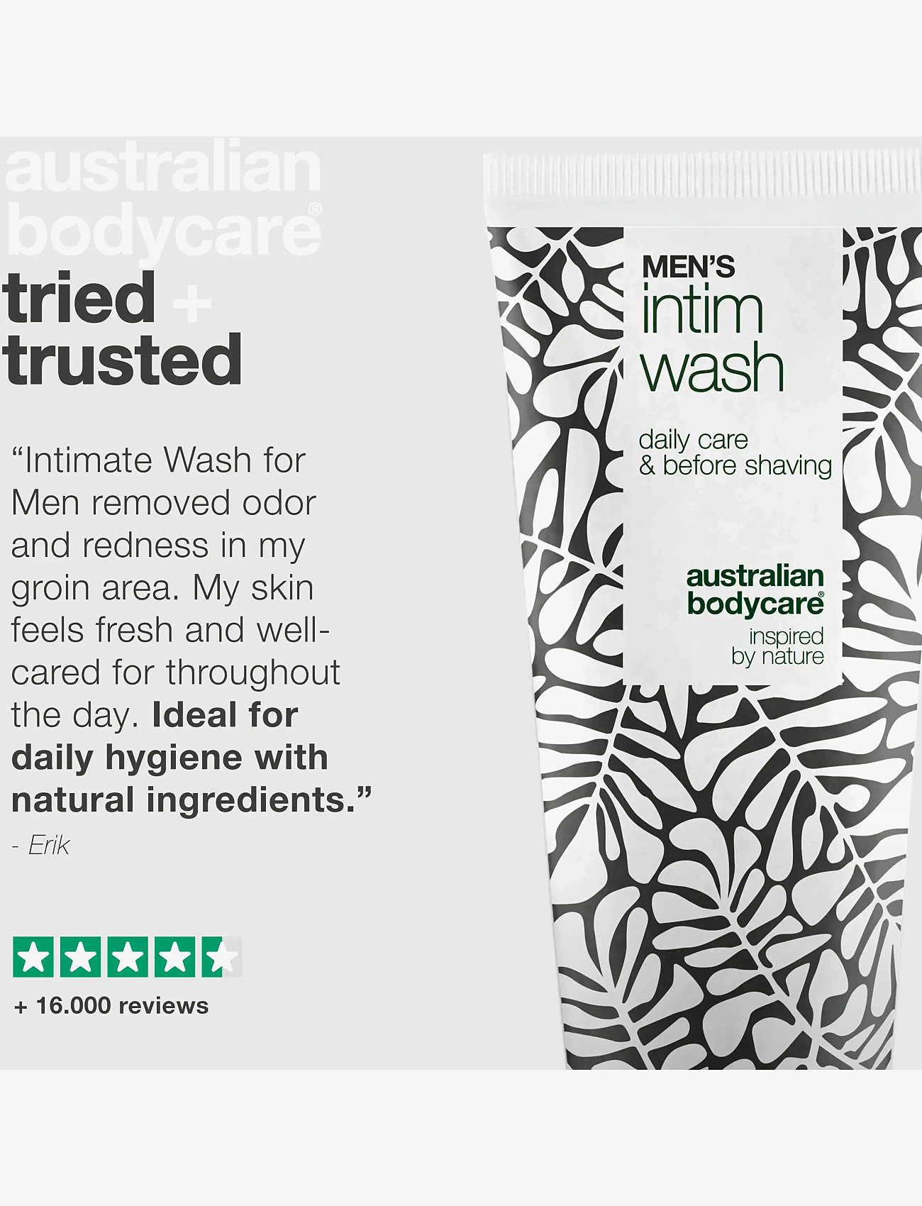 Australian Bodycare - Men's intimate wash 200 ml - intimvask - clear - 4