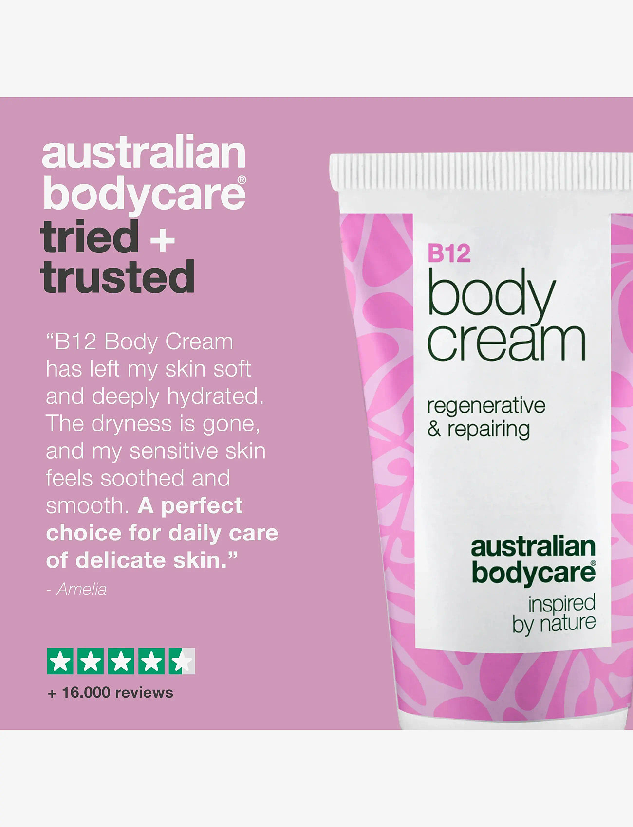 Australian Bodycare - B12 body creme 50 ml - lotion & cream - clear - 4