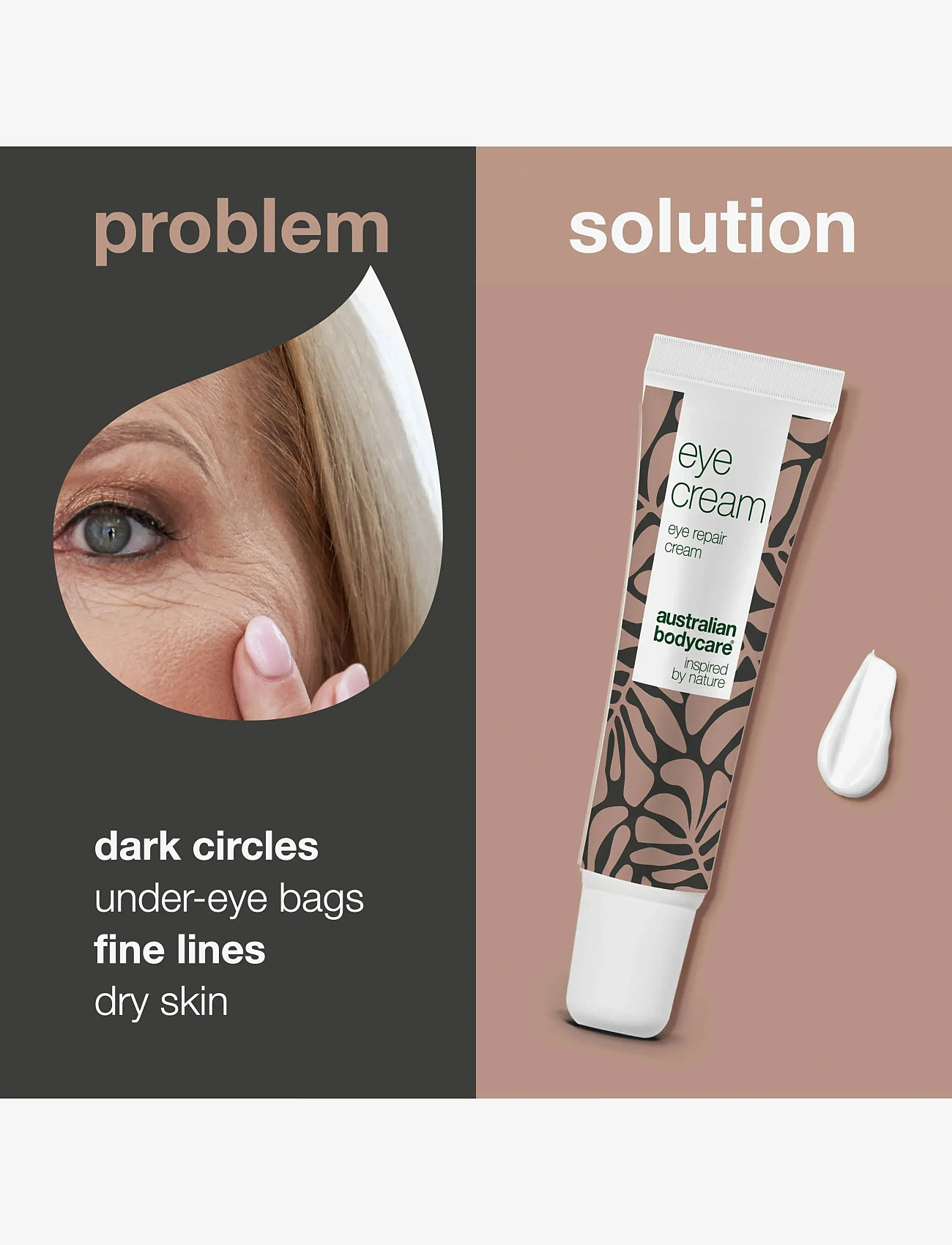 Australian Bodycare - Eye cream 15 ml - silmänympärysvoiteet - clear - 1