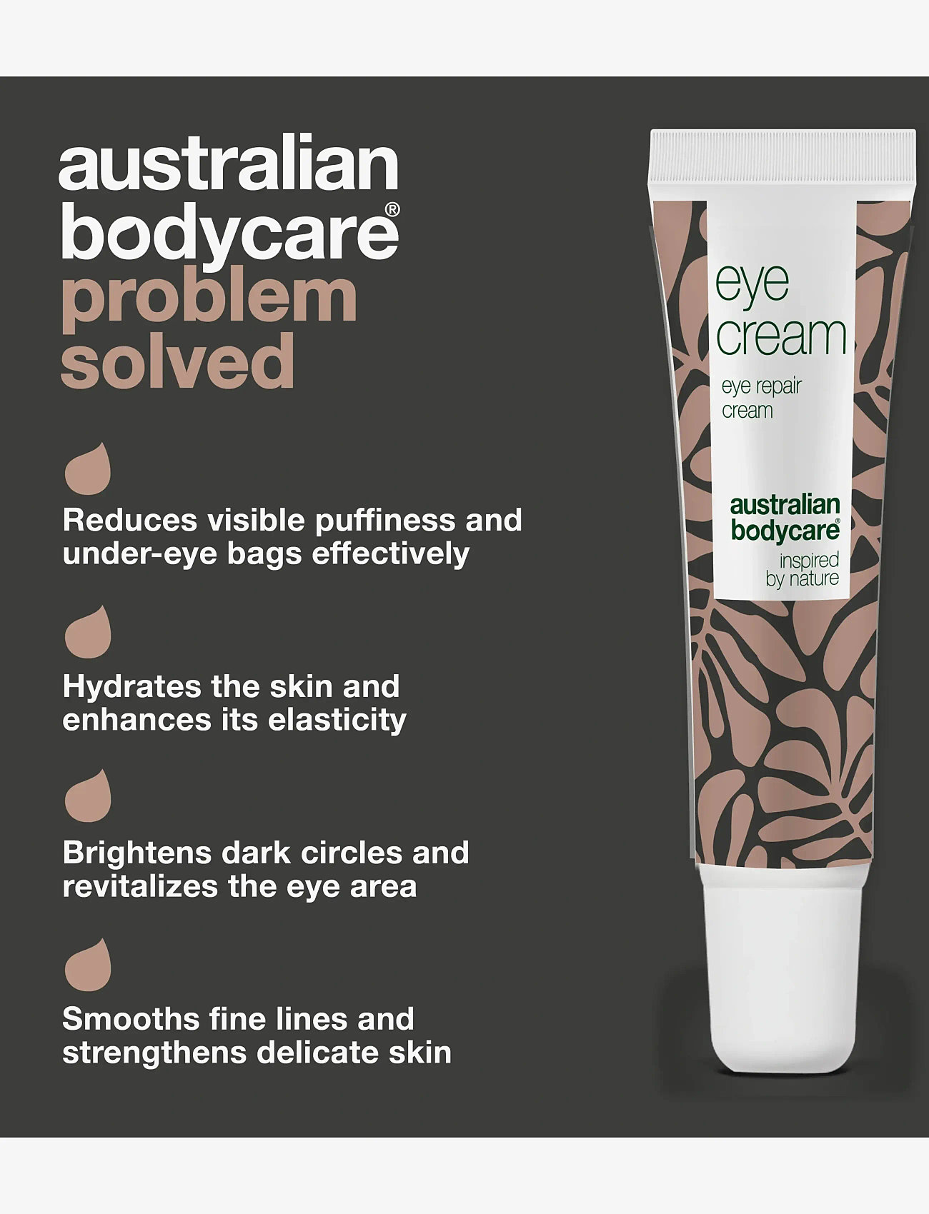 Australian Bodycare - Eye cream 15 ml - silmänympärysvoiteet - clear - 2