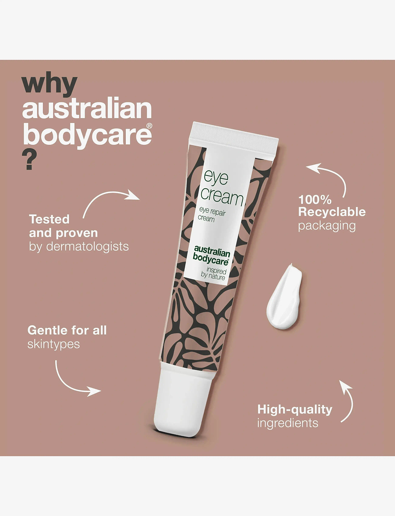 Australian Bodycare - Eye cream 15 ml - silmänympärysvoiteet - clear - 3