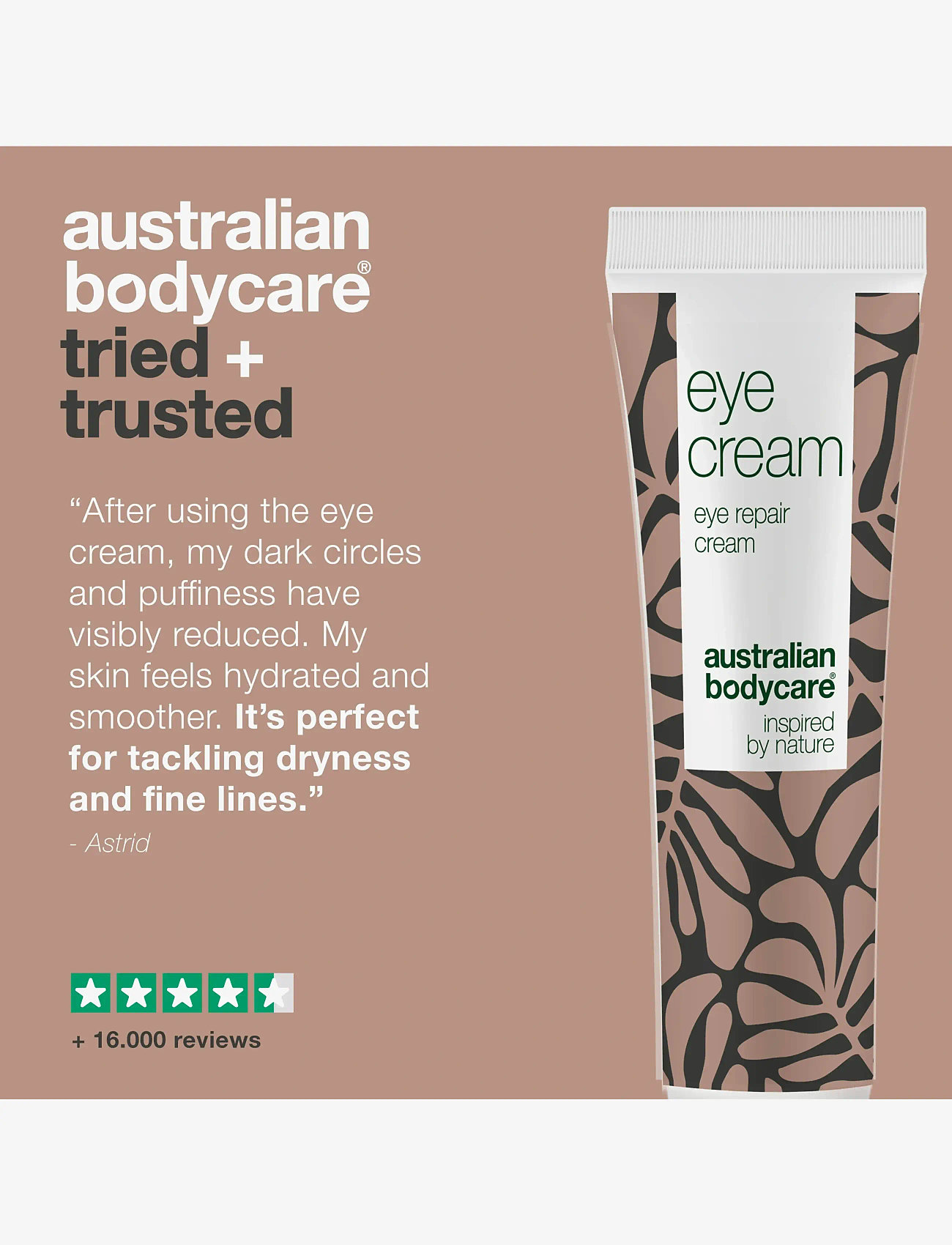 Australian Bodycare - Eye cream 15 ml - silmänympärysvoiteet - clear - 4