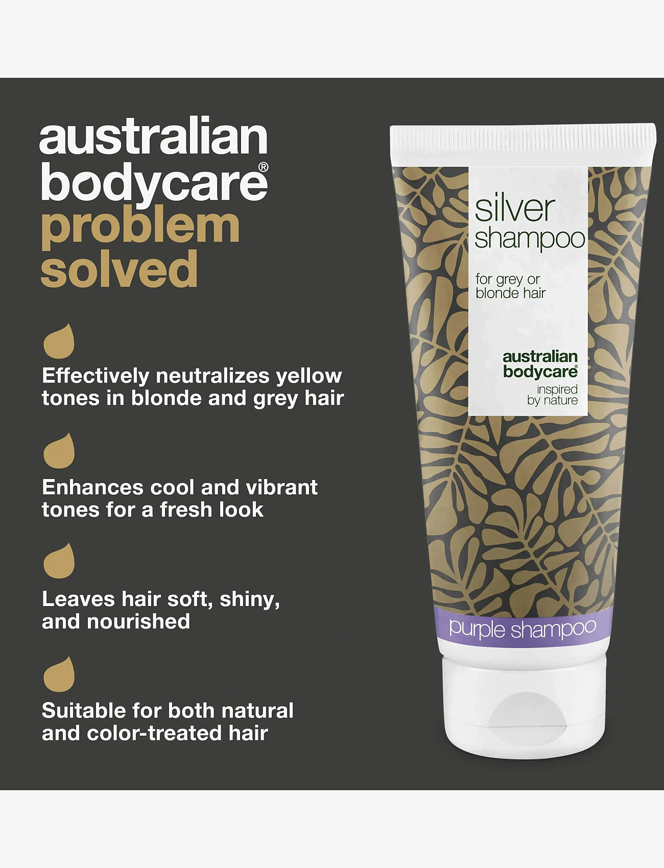 Australian Bodycare - Silver shampoo daily 200 ml - silvershampoo - clear - 2