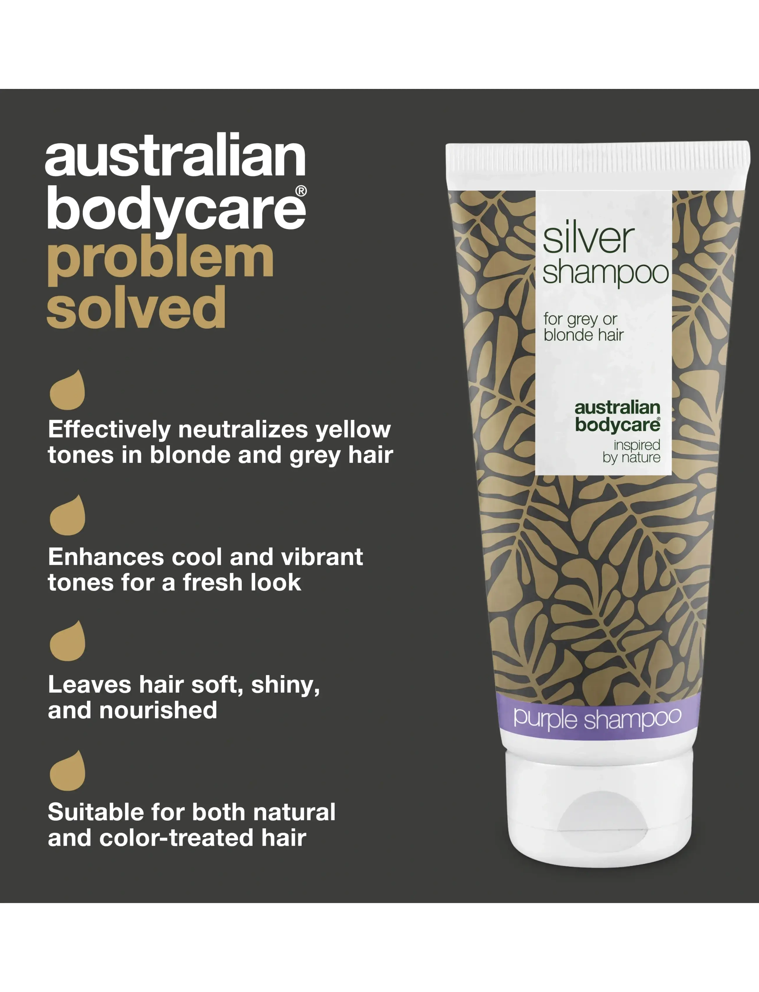 Australian Bodycare - Silver shampoo daily 200 ml - silvershampoo - clear - 2