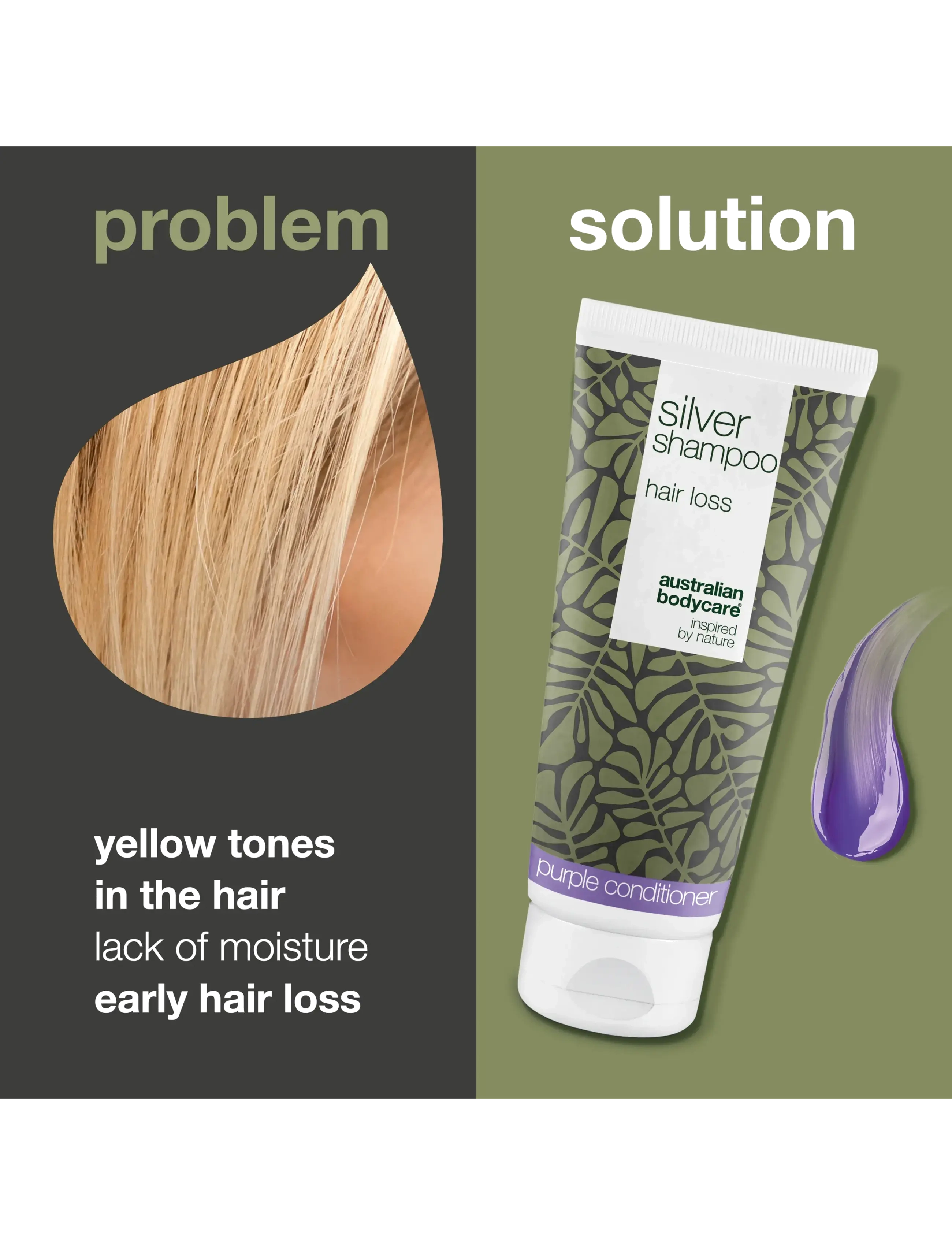 Australian Bodycare - Silver shampoo hair loss 200 ml - silvershampoo - clear - 1