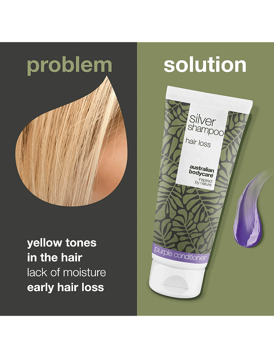 Australian Bodycare - Silver shampoo hair loss 200 ml - hõbešampoon - clear - 1
