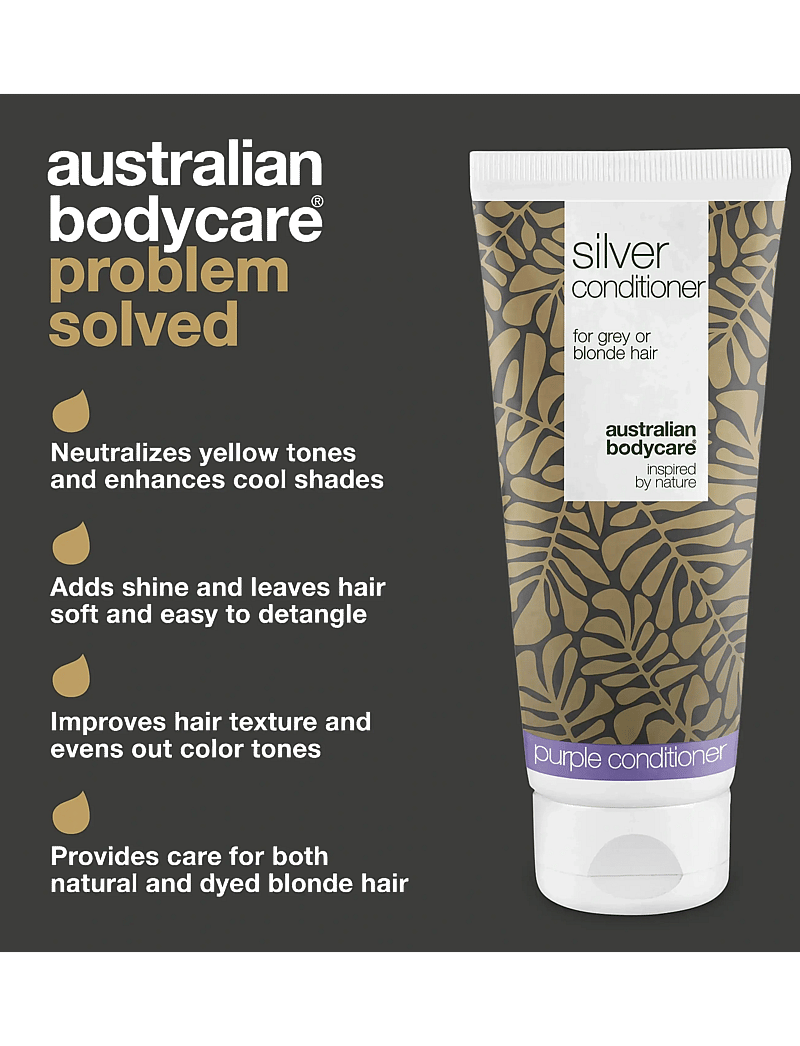 Australian Bodycare - Silver Conditioner 200 ml - silfurhárnæring - clear - 2