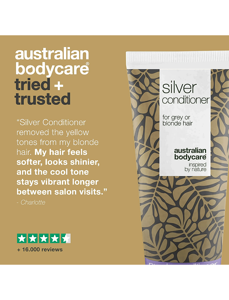 Australian Bodycare - Silver Conditioner 200 ml - silfurhárnæring - clear - 4