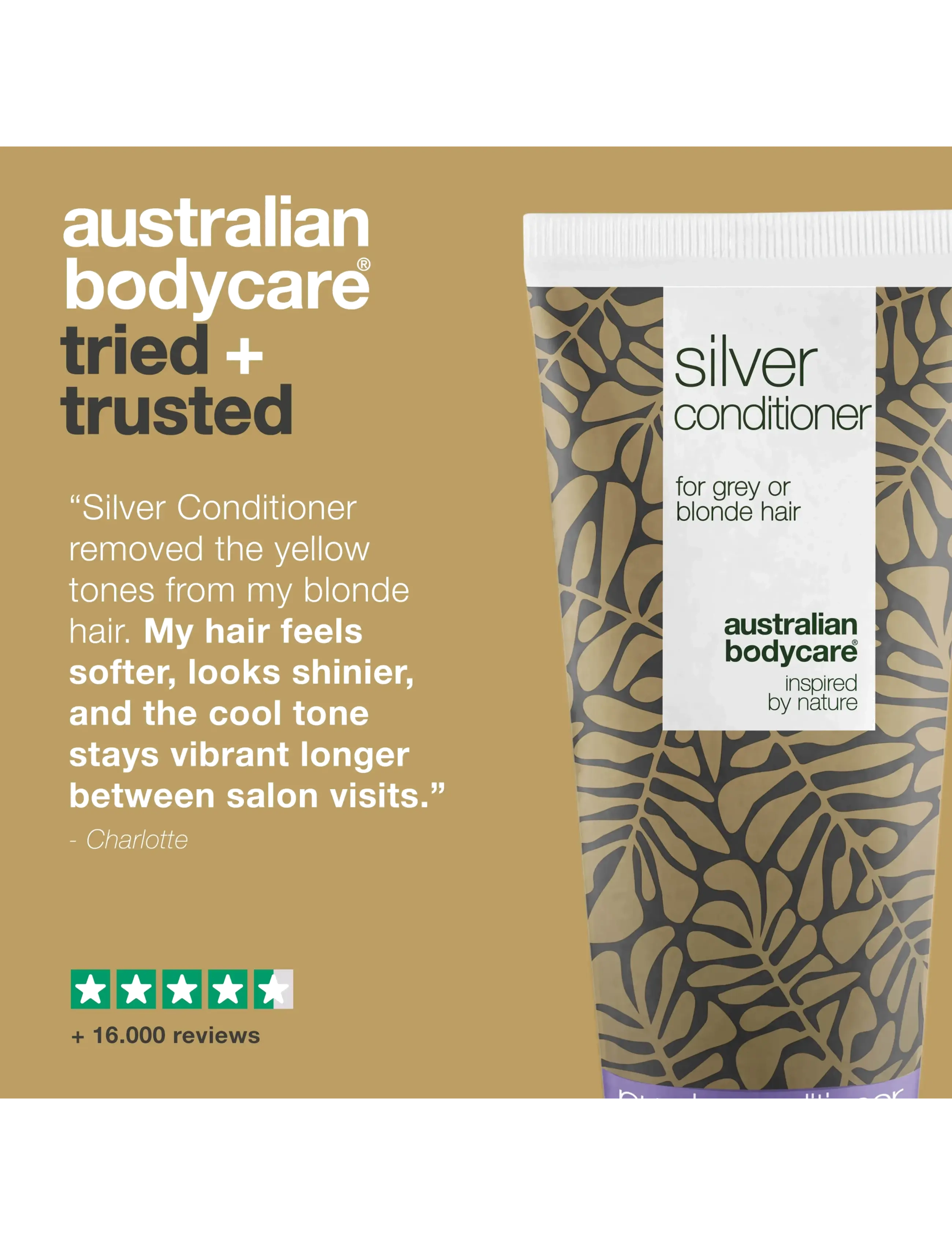Australian Bodycare - Silver Conditioner 200 ml - sølvbalsam - clear - 4