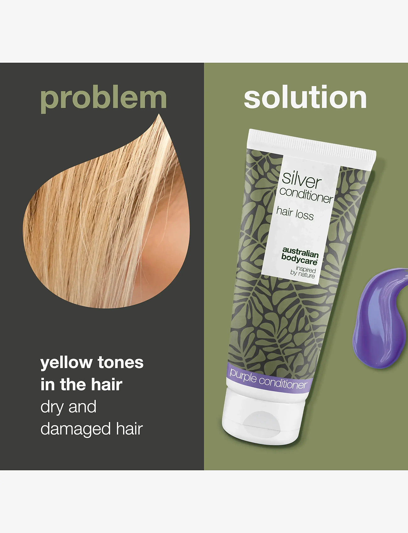 Australian Bodycare - Silver conditioner hair loss 200 ml - silver-balsam - clear - 1