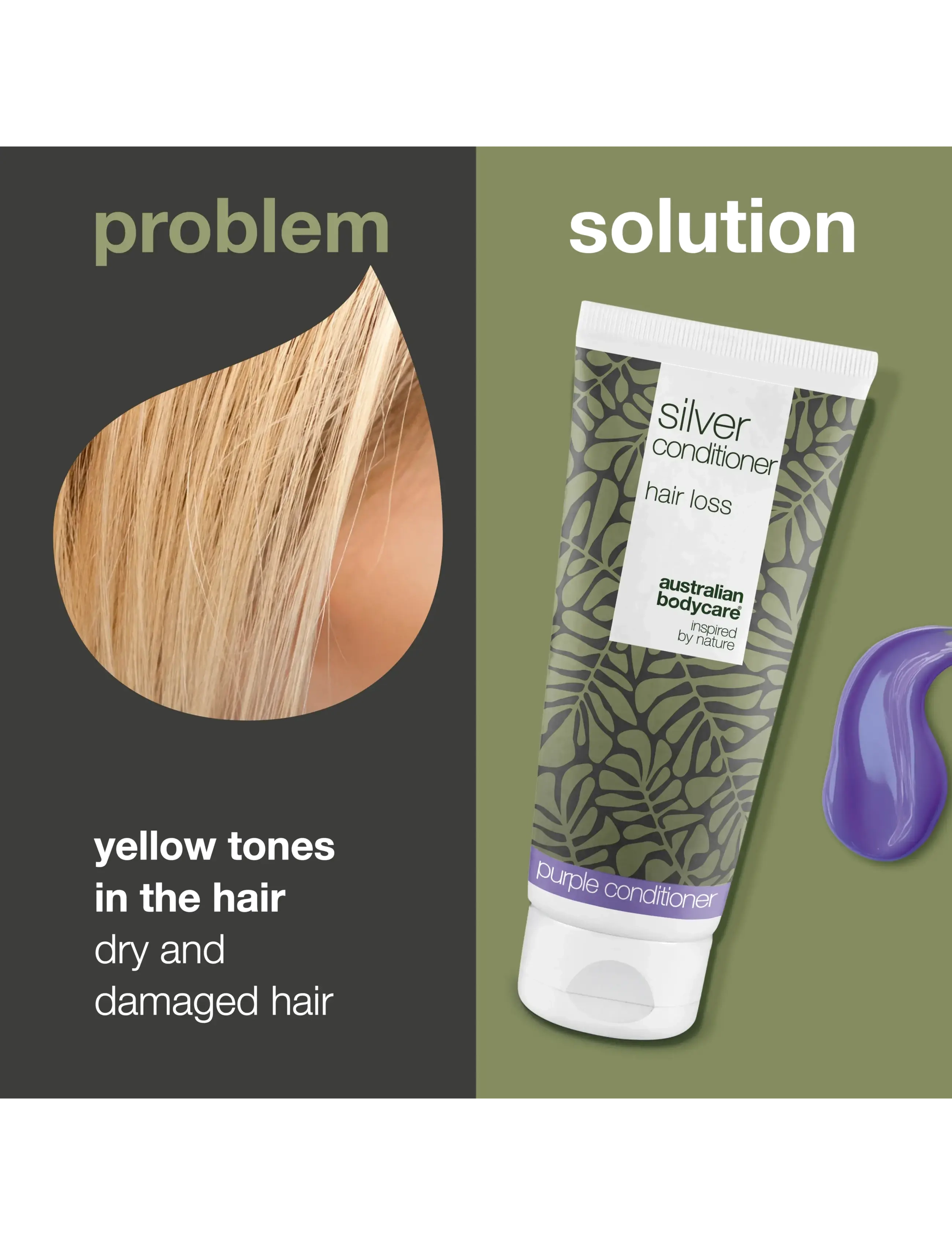 Australian Bodycare - Silver conditioner hair loss 200 ml - silver-balsam - clear - 1