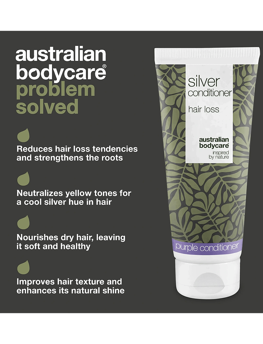Australian Bodycare - Silver conditioner hair loss 200 ml - hõbepalsamid - clear - 2
