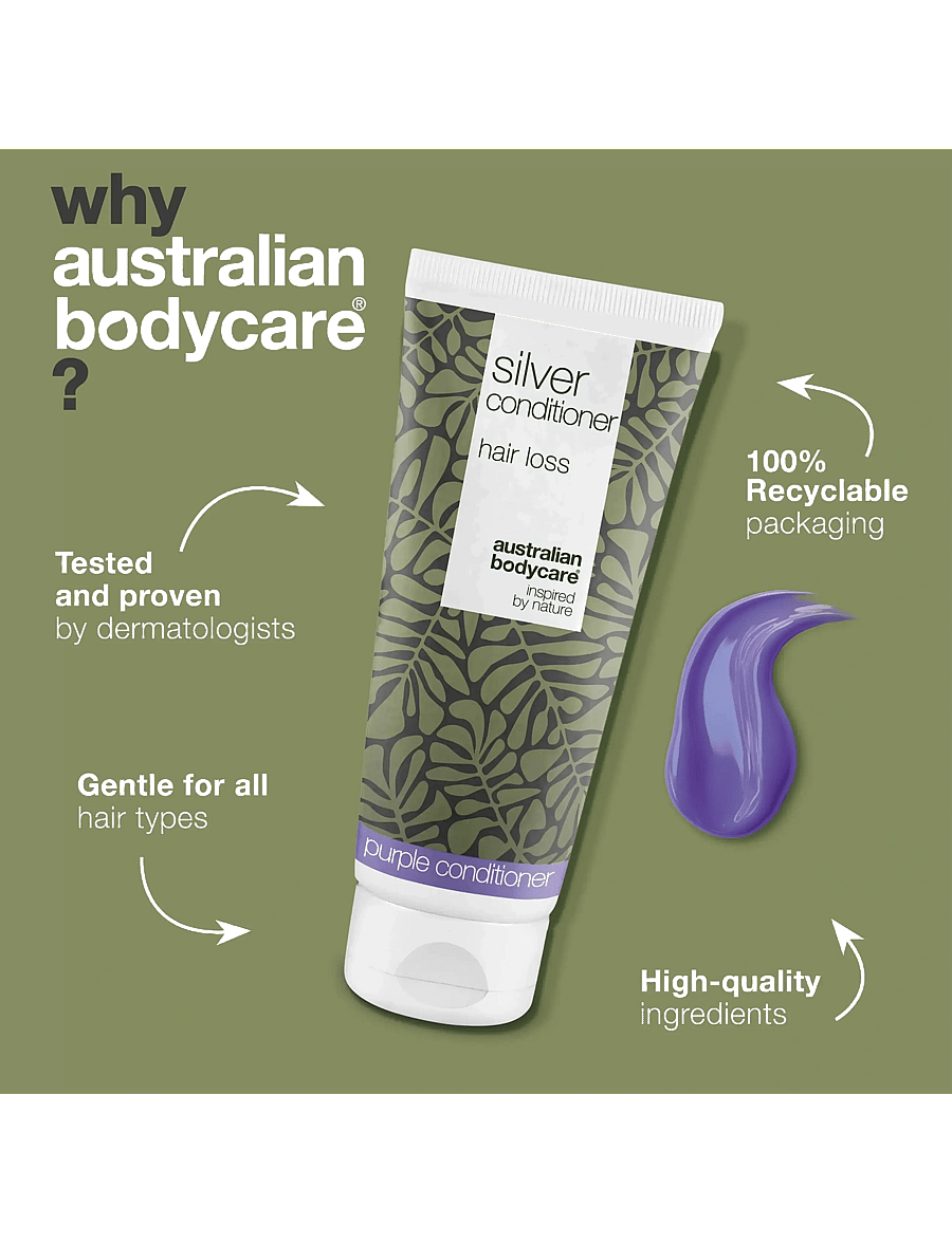 Australian Bodycare - Silver conditioner hair loss 200 ml - hõbepalsamid - clear - 3