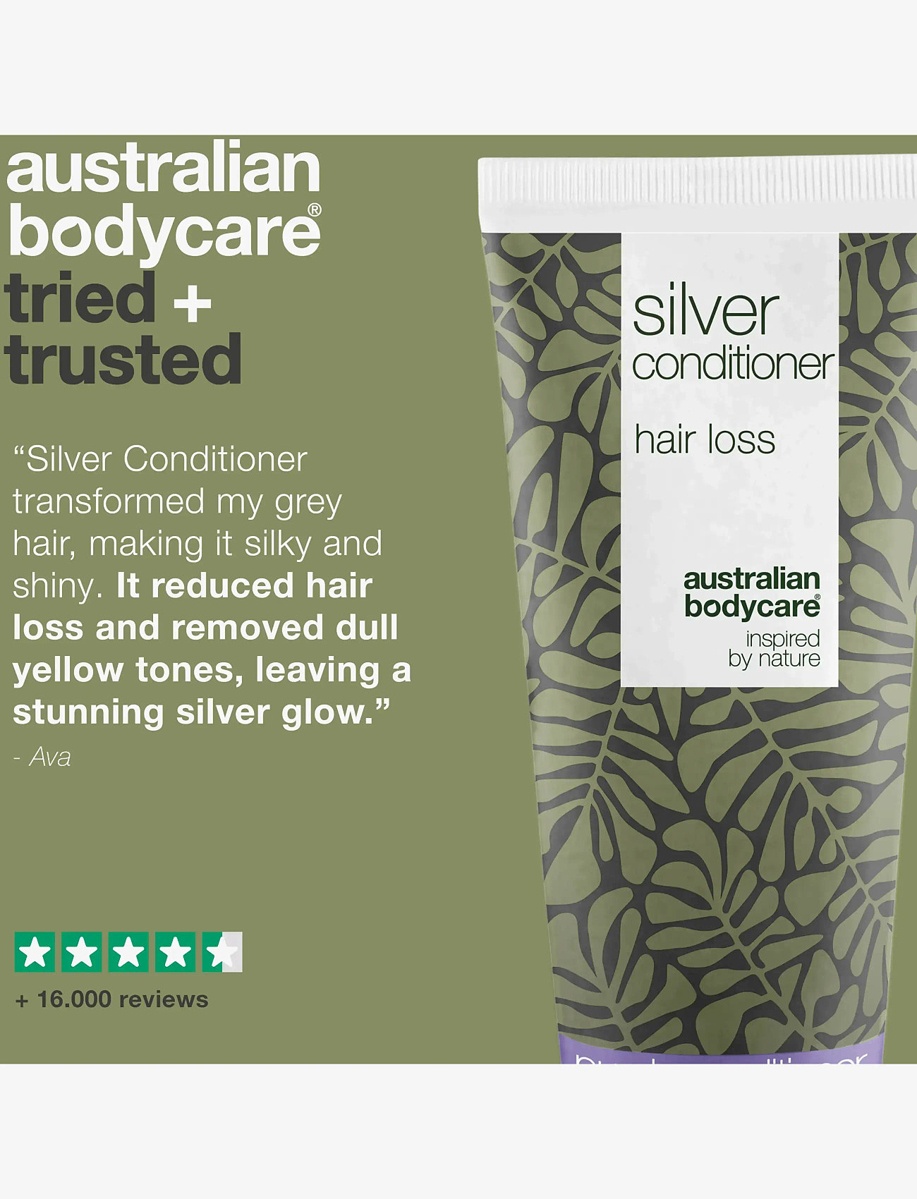 Australian Bodycare - Silver conditioner hair loss 200 ml - silver-balsam - clear - 4