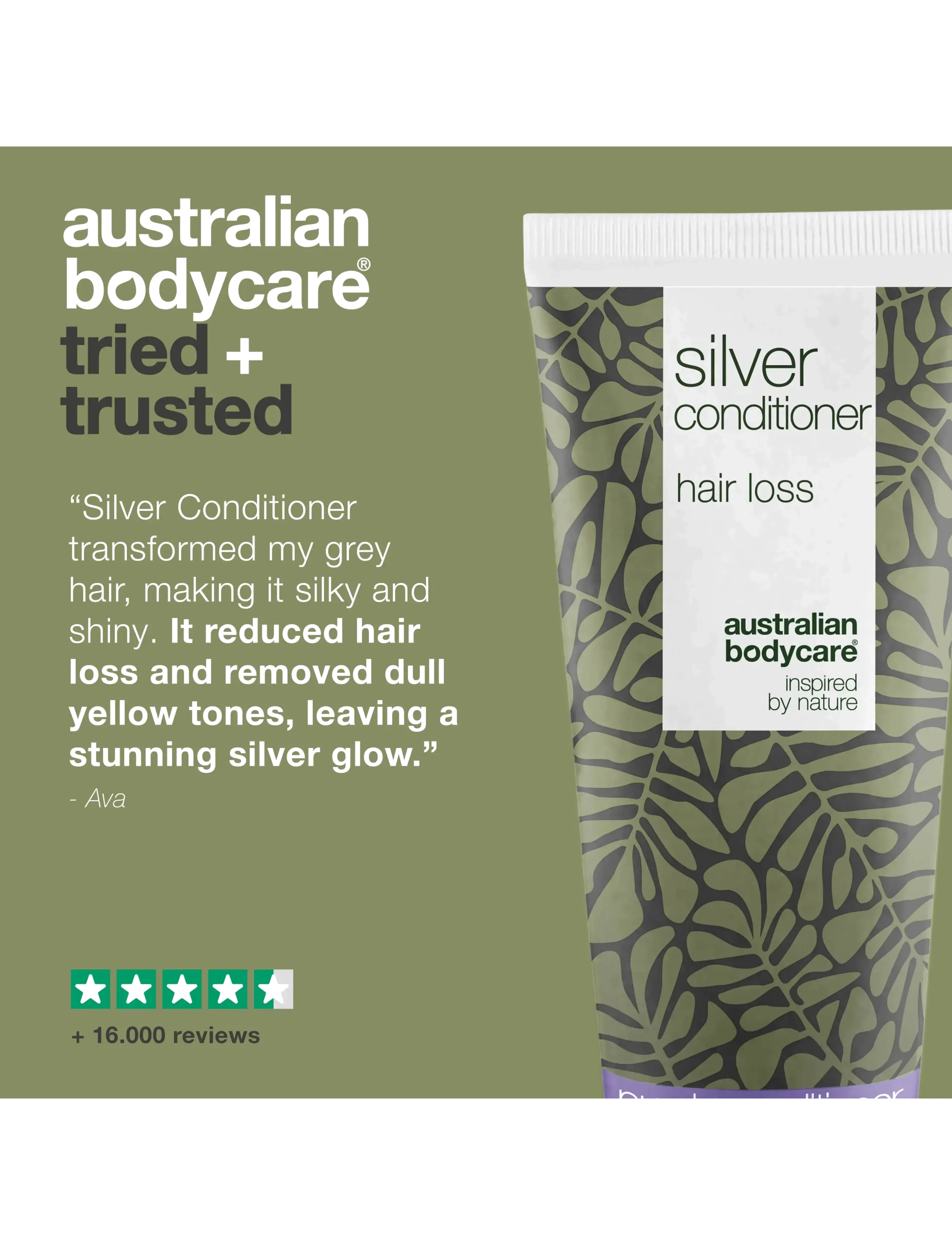 Australian Bodycare - Silver conditioner hair loss 200 ml - silver-balsam - clear - 4