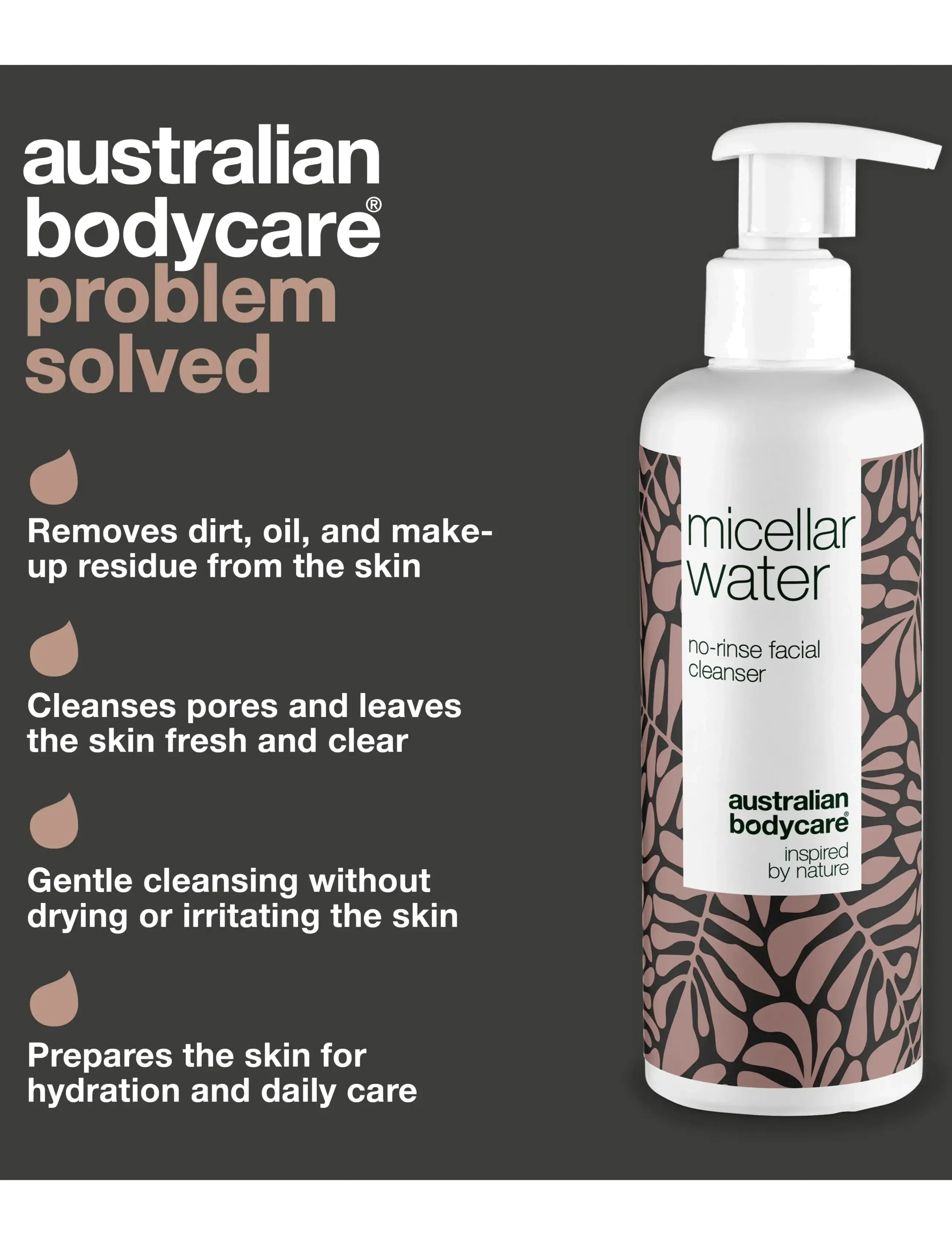 Australian Bodycare - Micellar Water 250 ml - micellar vedet - clear - 2