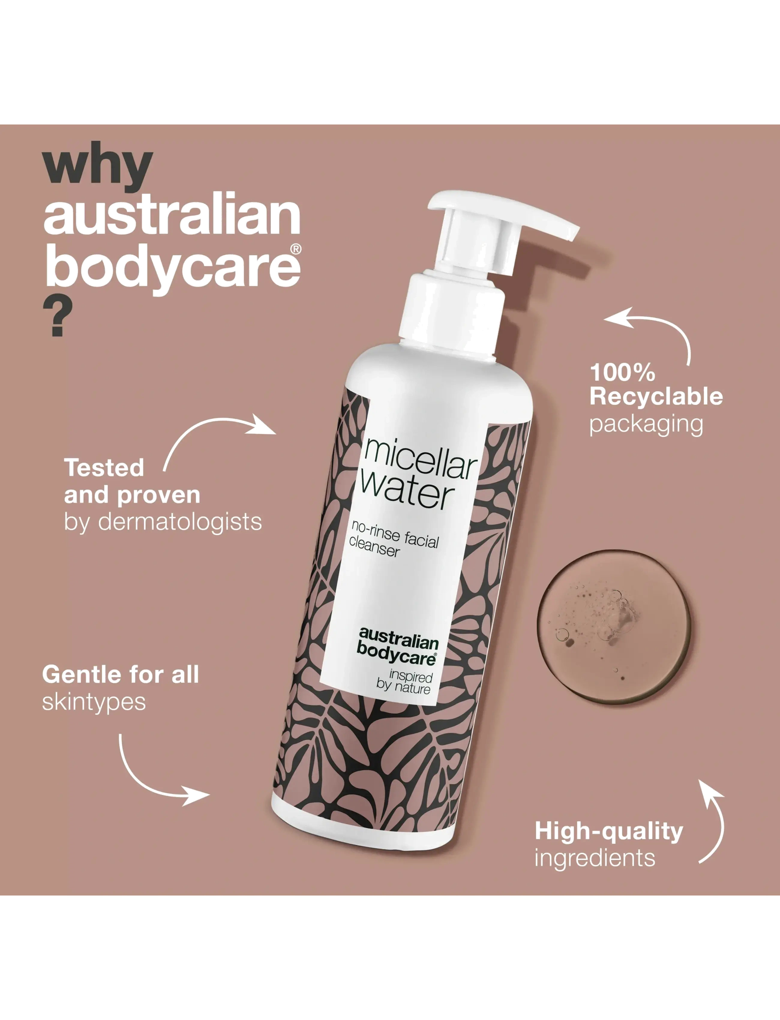 Australian Bodycare - Micellar Water 250 ml - micellar vedet - clear - 3