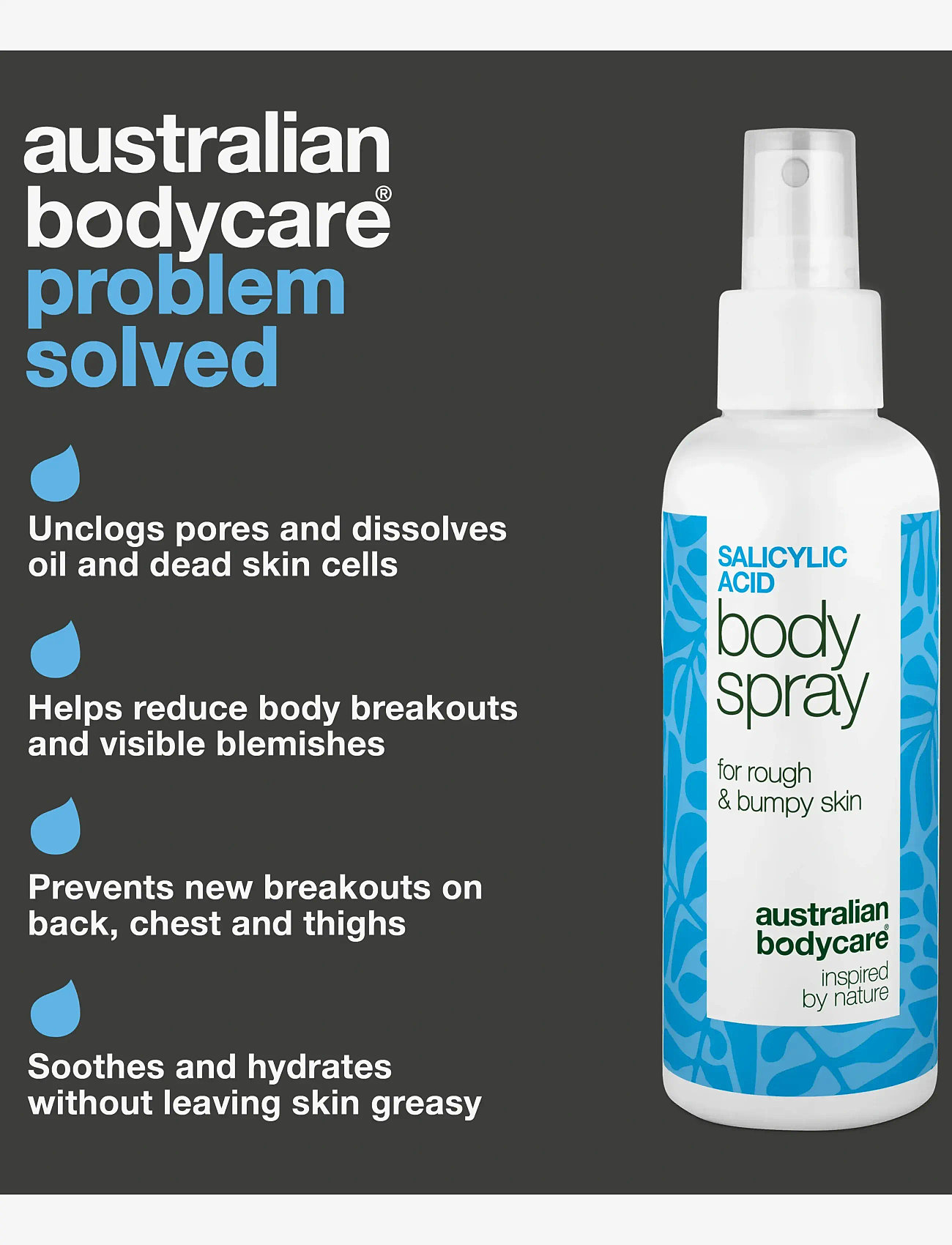 Australian Bodycare - Salicylic body spray 100 ml - body lotion - clear - 2