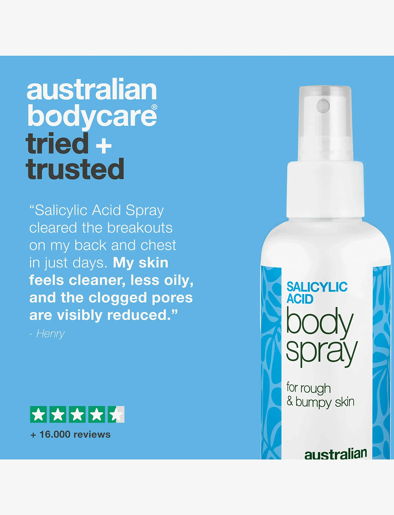 Australian Bodycare - Salicylic body spray 100 ml - body lotion - clear - 4